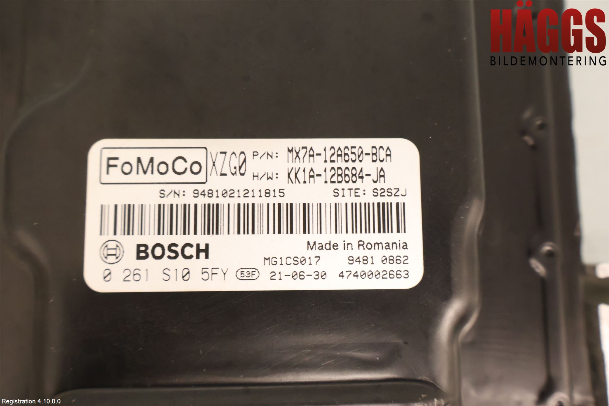 Ford FOCUS 19- Styrenhet Insprut Bensin