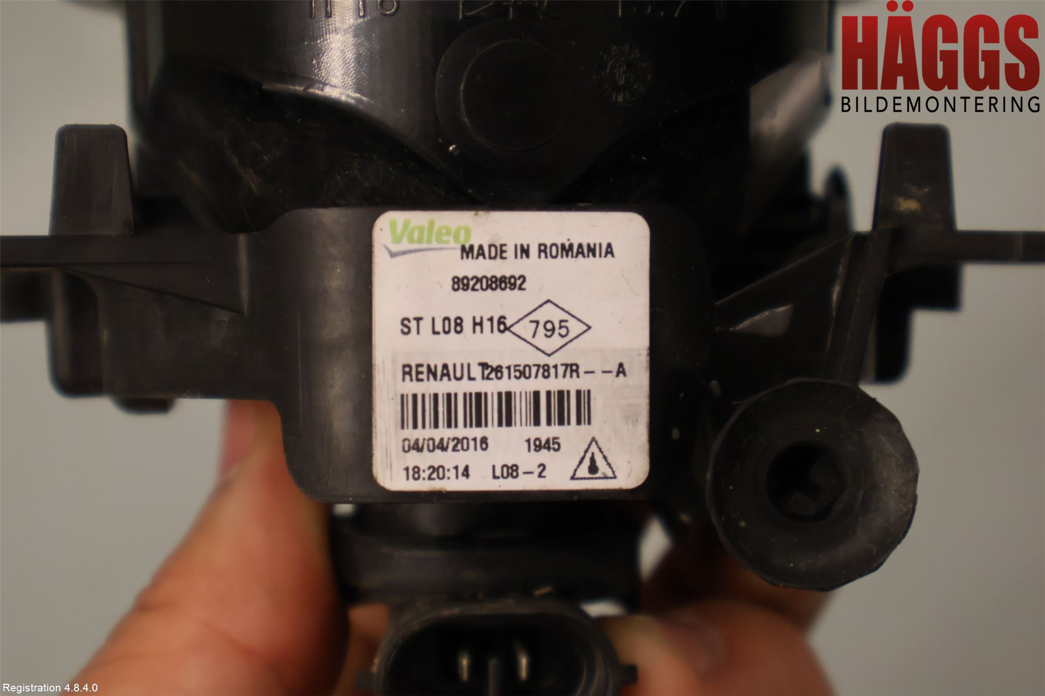 Dacia LODGY 12-18 Dimljus-Varselljus Fram