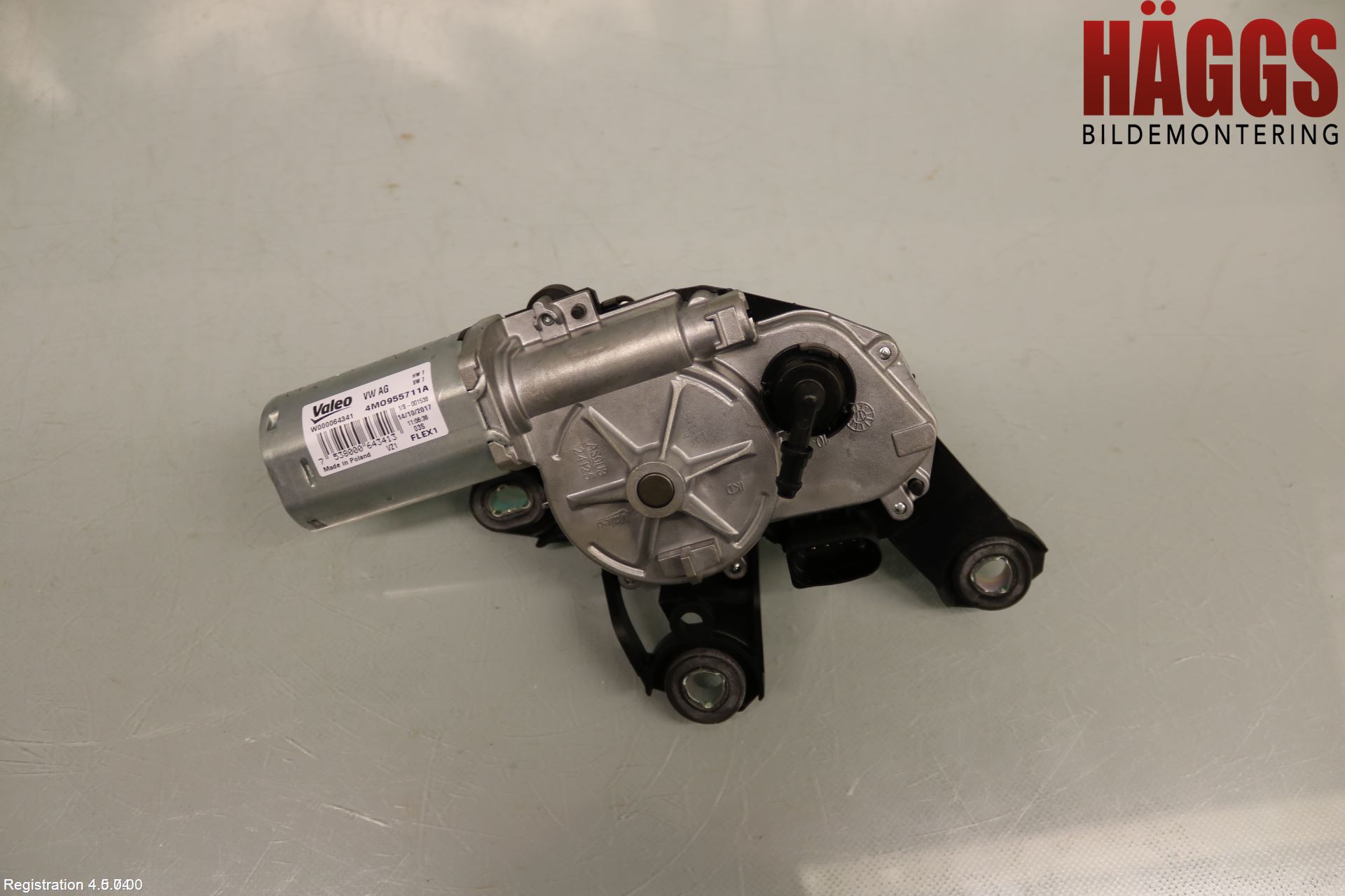 Audi A4/S4 B9 16-19 Torkarmotor Baklucka
