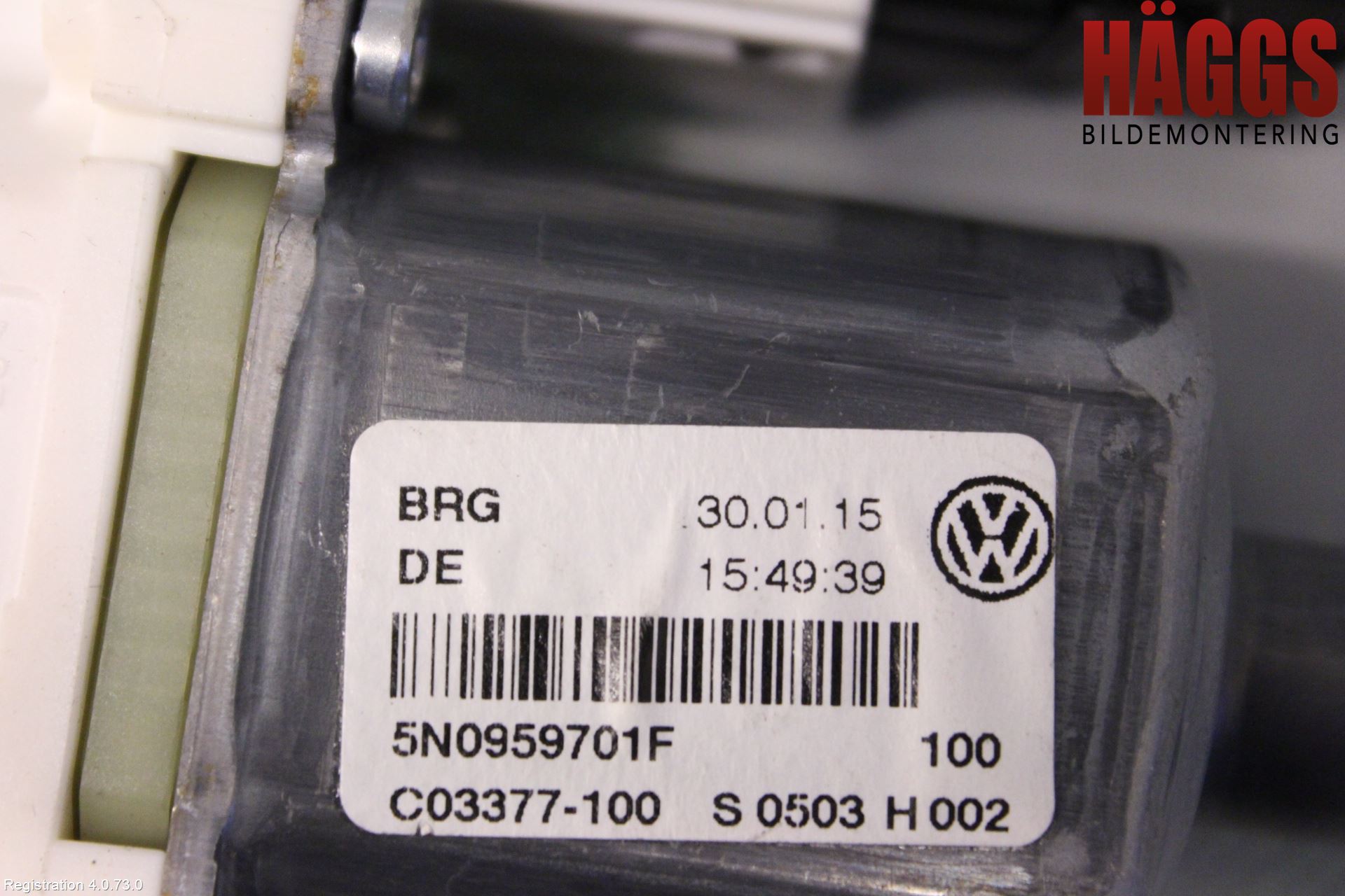Volkswagen VW TIGUAN 07-16 Fönsterhissmotor