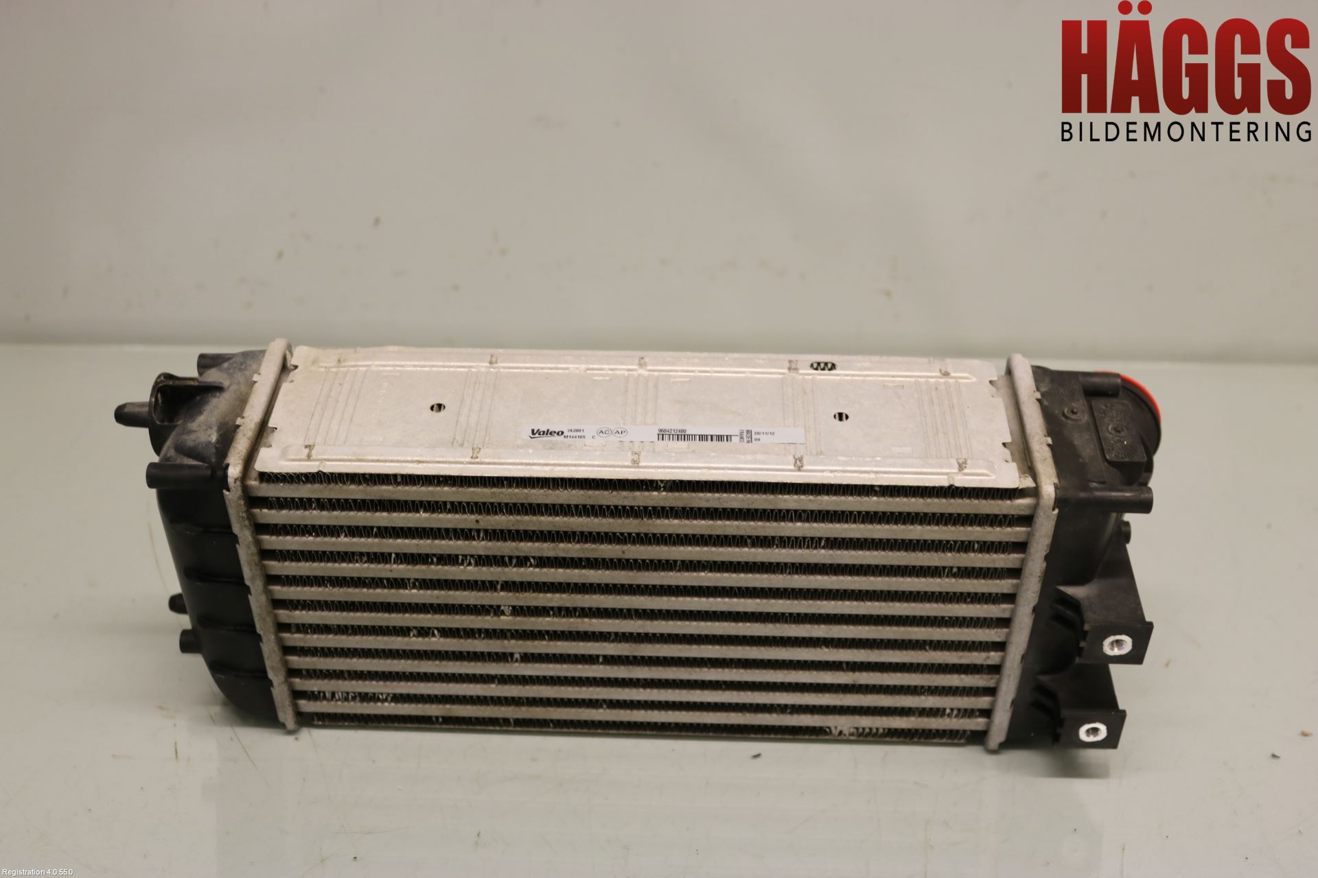 Peugeot PARTNER 08-15 Laddluft-Intercooler Kyl