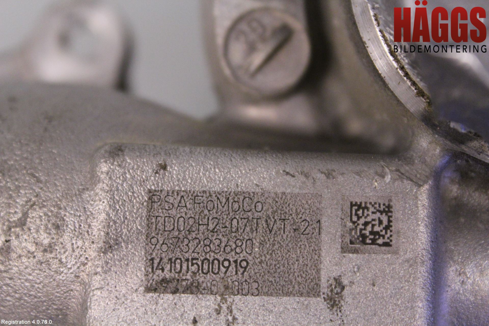 Peugeot PARTNER 08-15 Turboaggregat