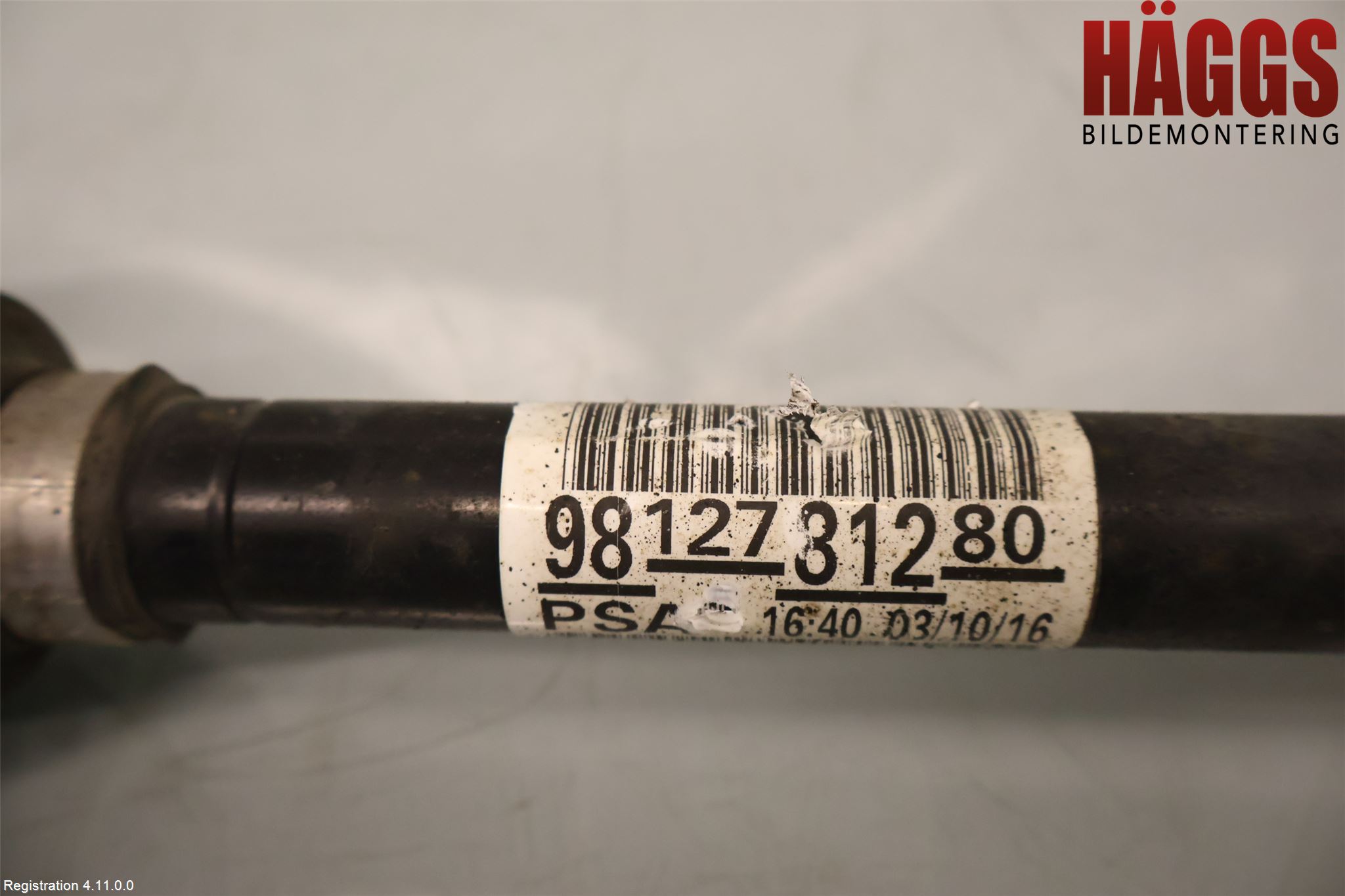 Peugeot PARTNER 16-18 Drivaxel Fram Höger