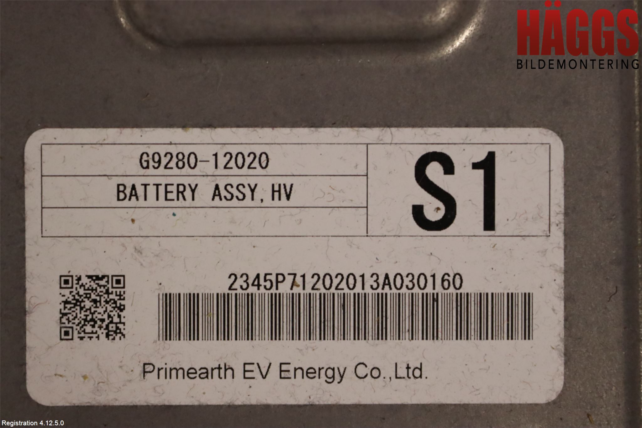 Toyota AURIS 13-19 Batteri Högspänning