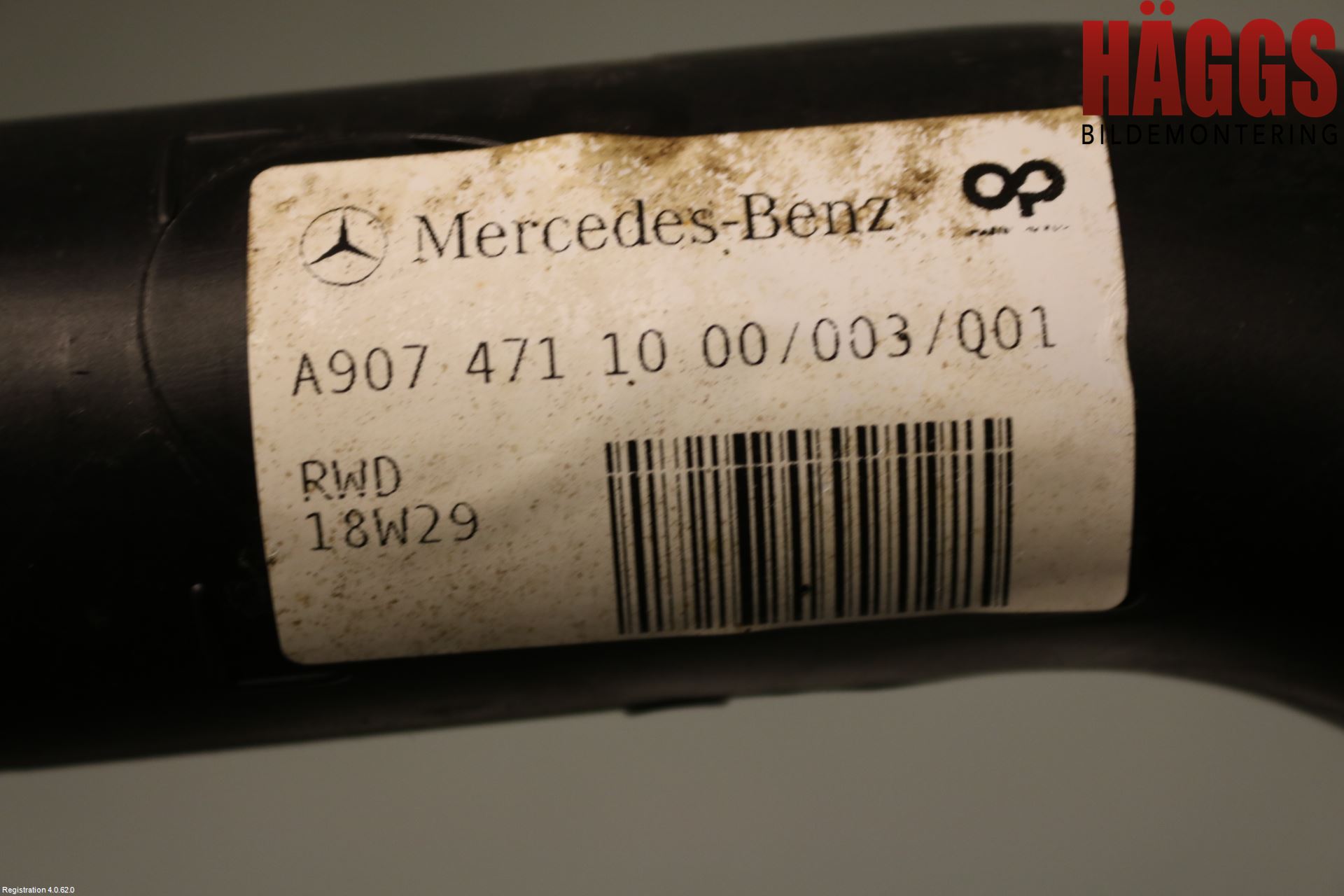 Mercedes-Benz MB SPRINTER (W907/W910) 19- Bränslepåfyllnrör-Slang