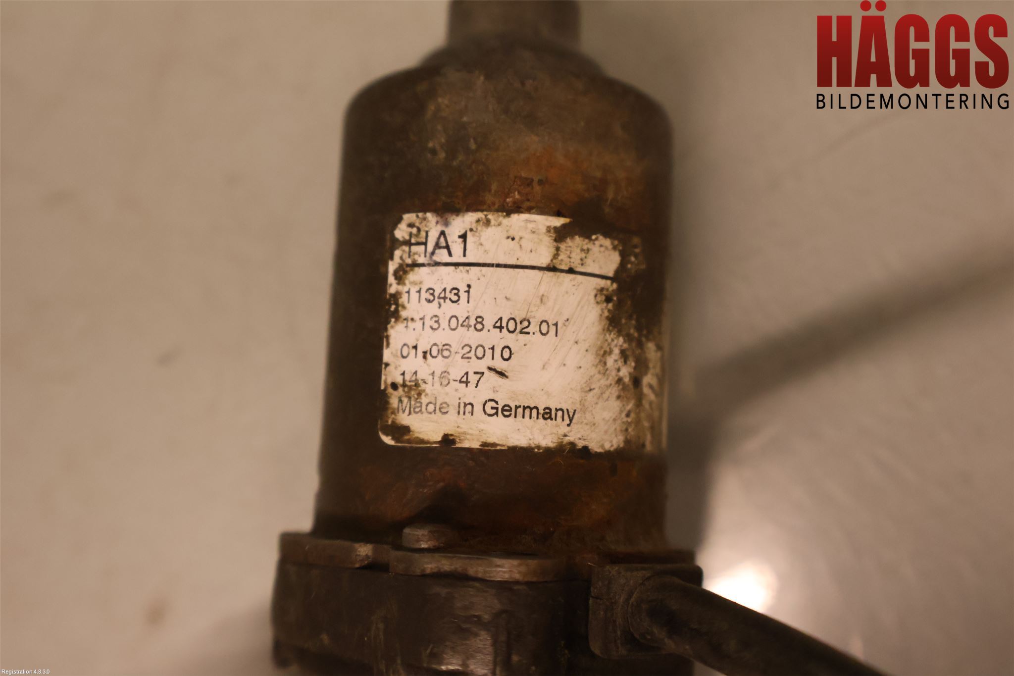 Volkswagen VW GOLF VI 09-13 Oljepump Bakaxel