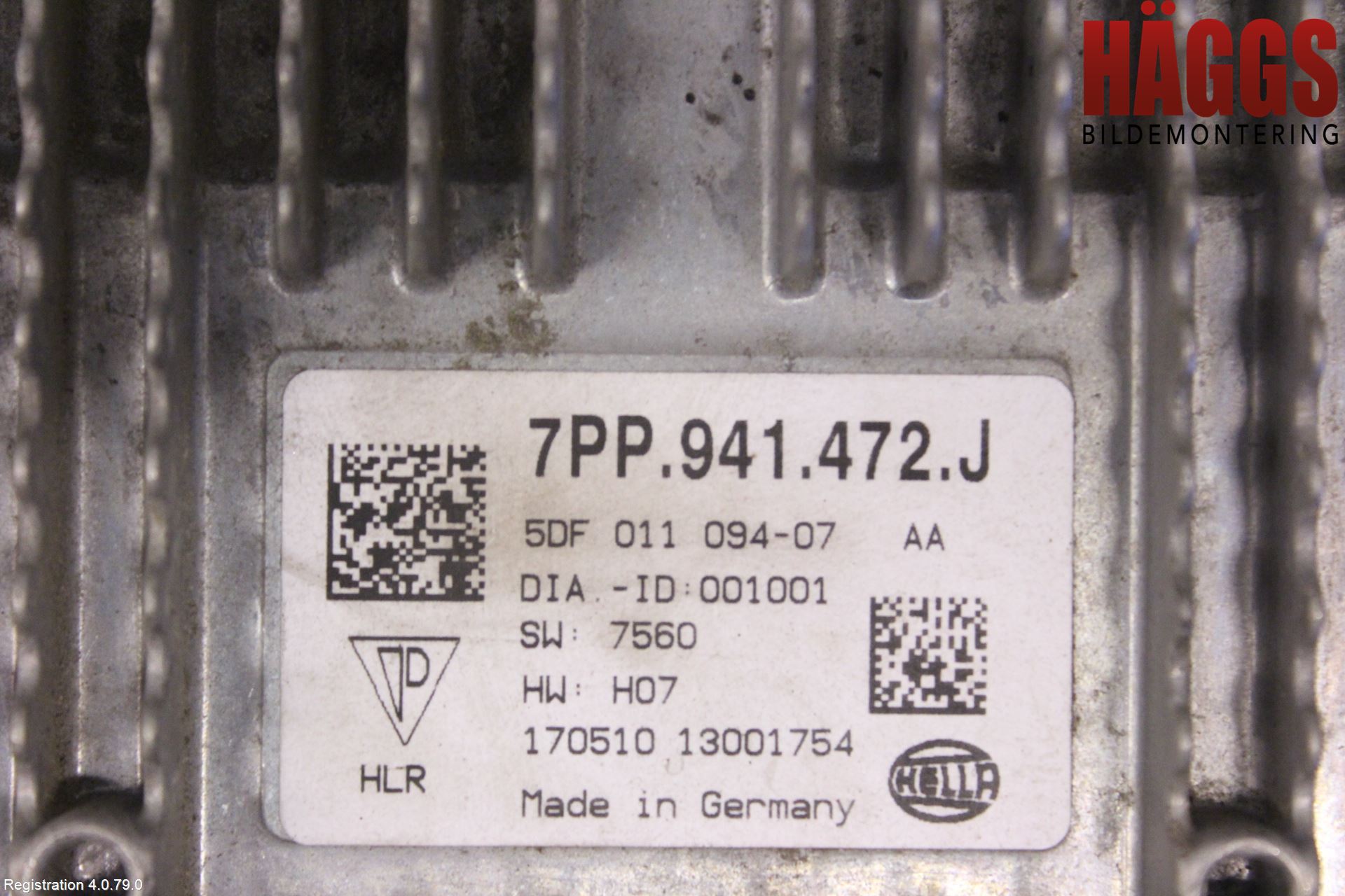 Audi A6 ALLROAD 12-18 Styrenhet Strålkastare