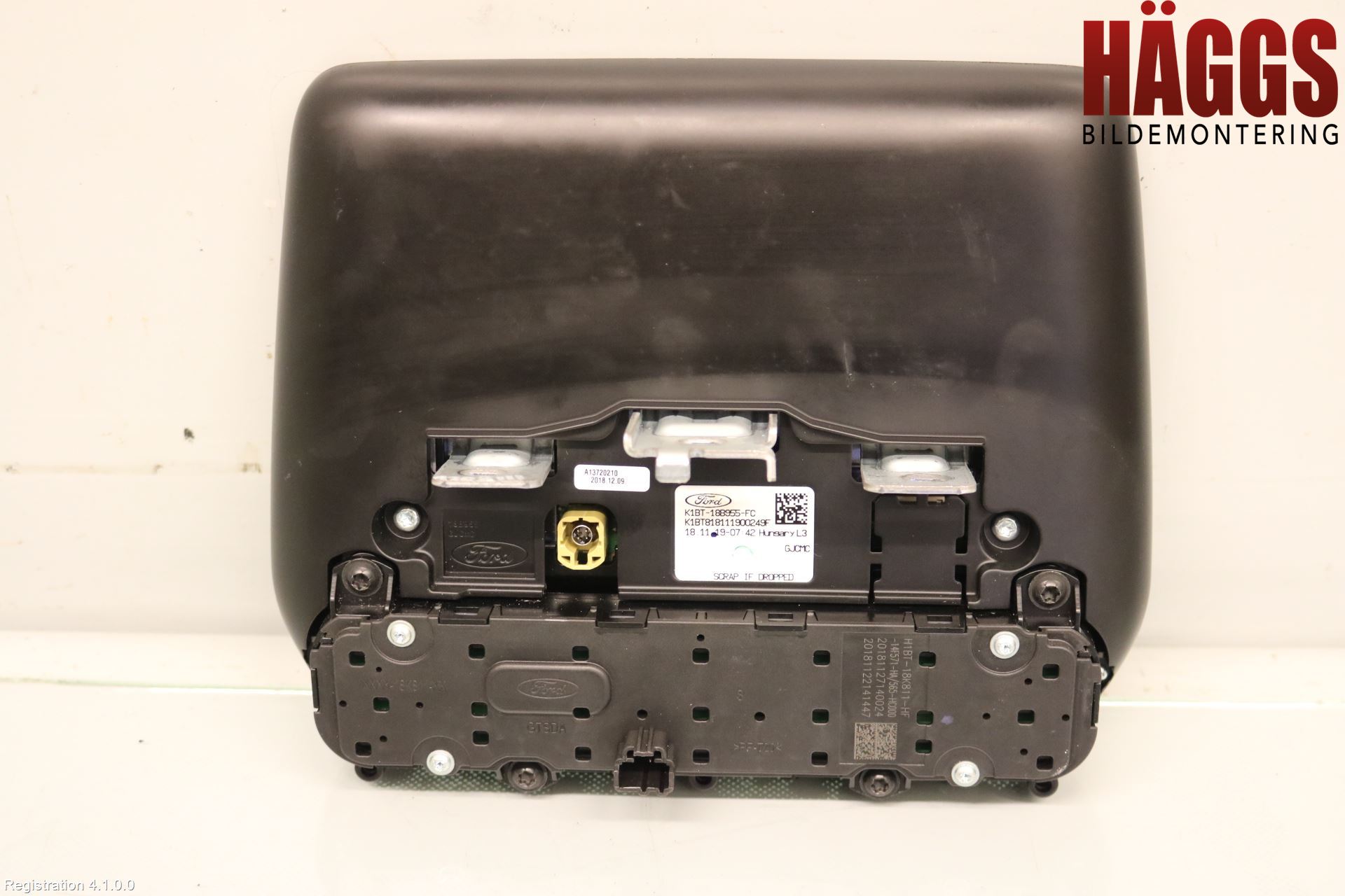 Ford FIESTA (VII) 18-23 Cd Radio - Multimediapanel