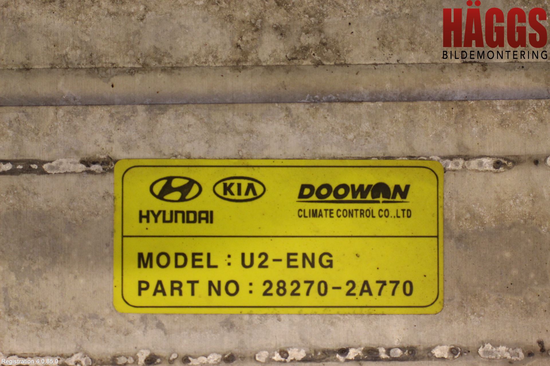 Kia CEED 12-18 Laddluft-Intercooler Kyl