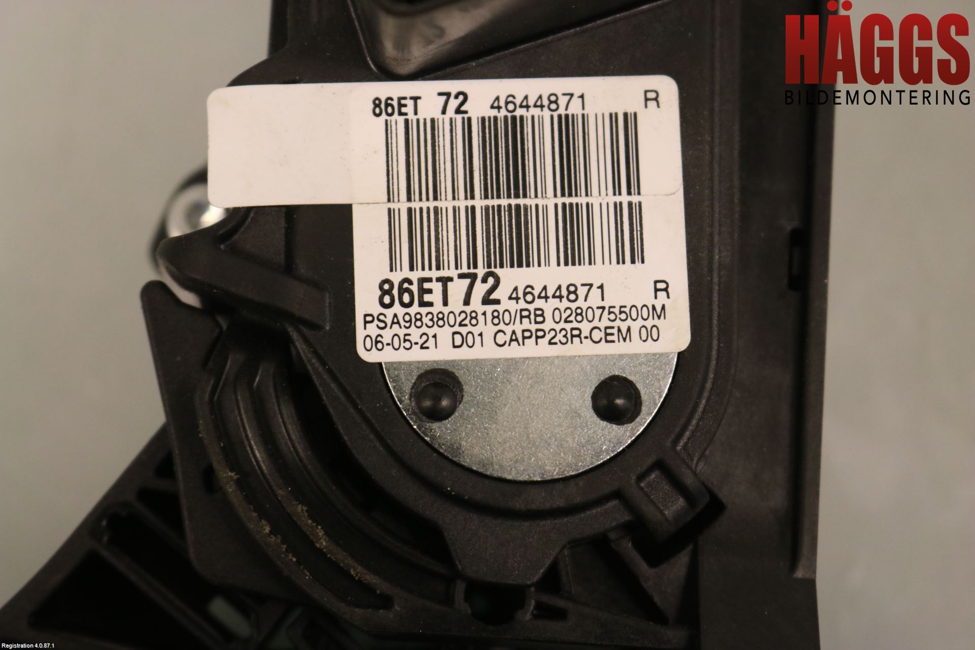 Peugeot EXPERT/E-EXPERT 17- Gaspedal