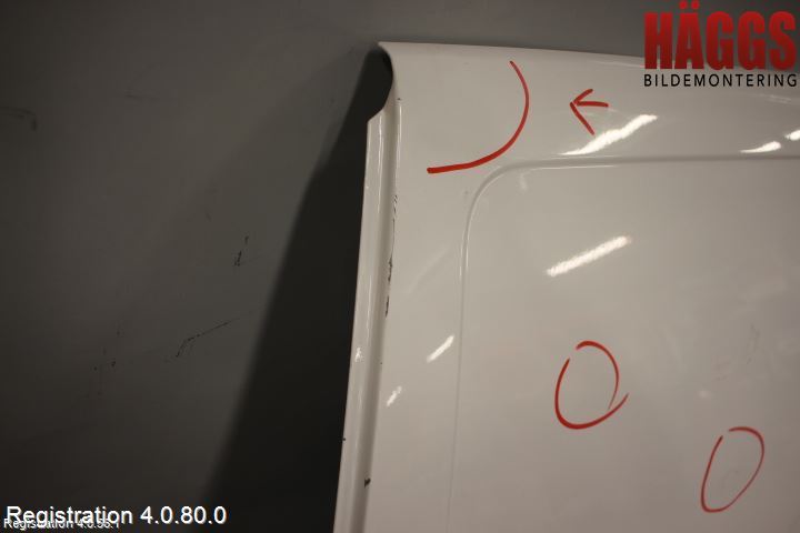 Dacia LOGAN VAN Dörr Sido-Skjutdörr Vä