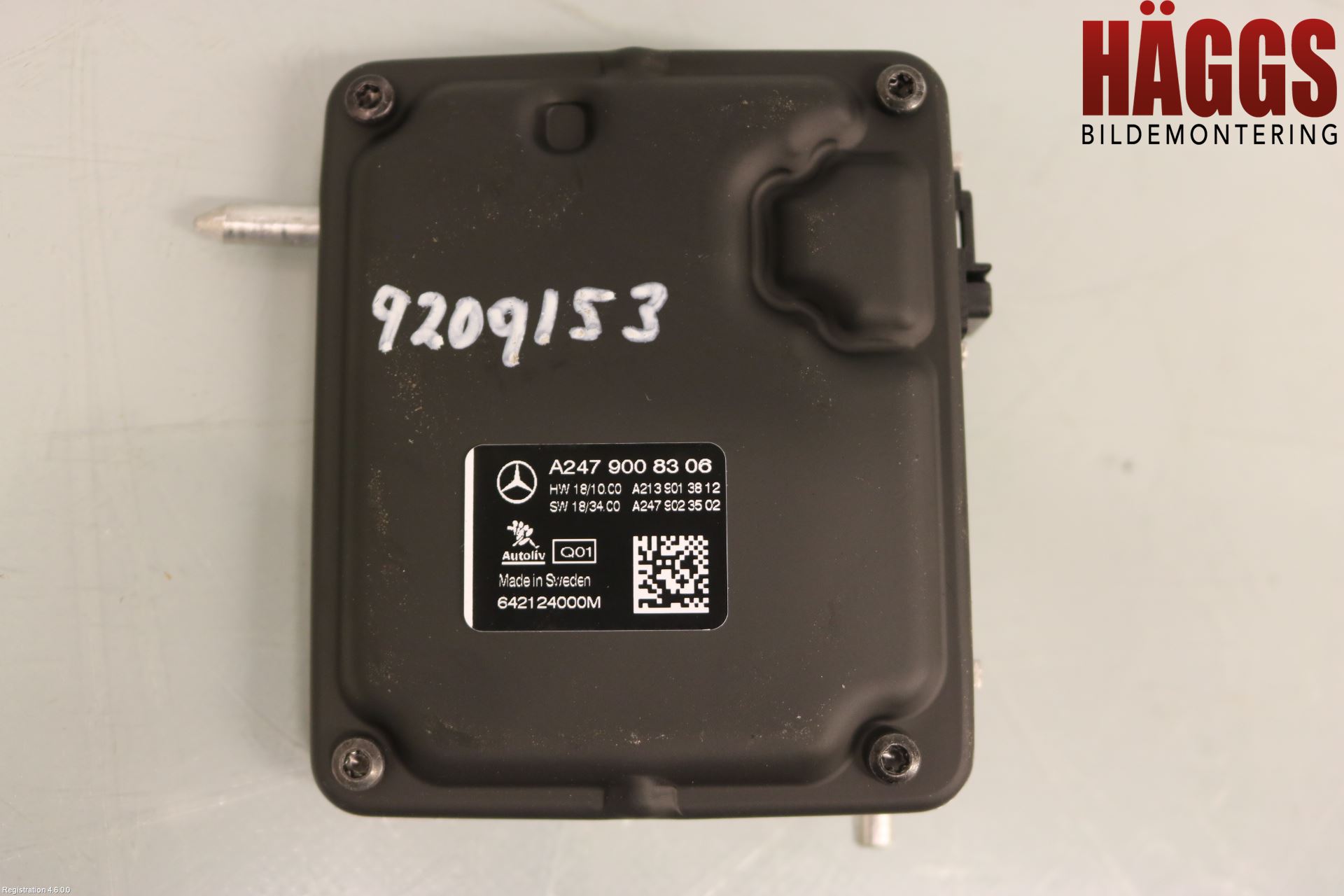 Mercedes-Benz MB SPRINTER (W907/W910) 19- Sensor Aktivt Kollisionsskydd