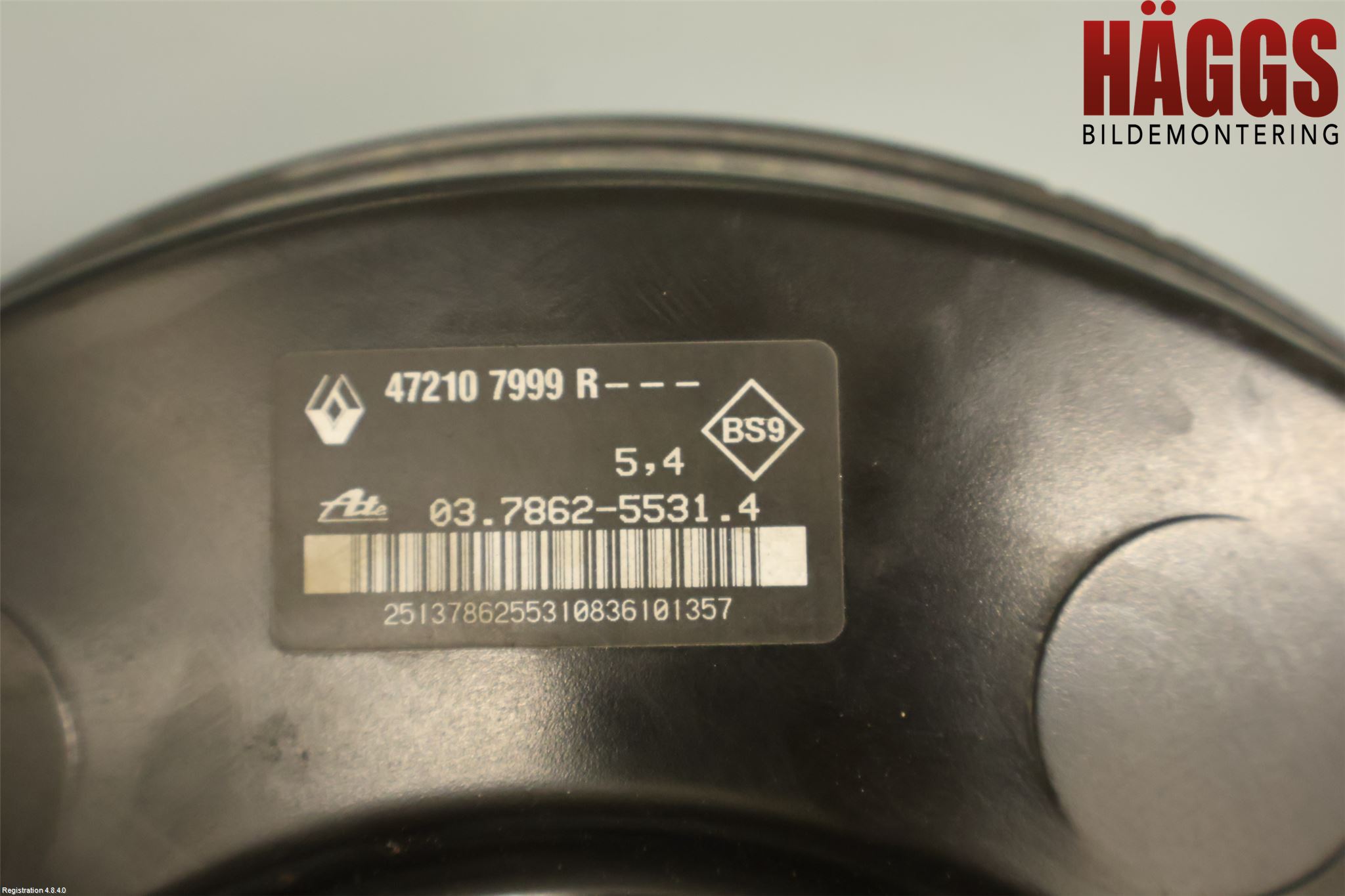 Dacia LODGY 12-18 Bromsservo