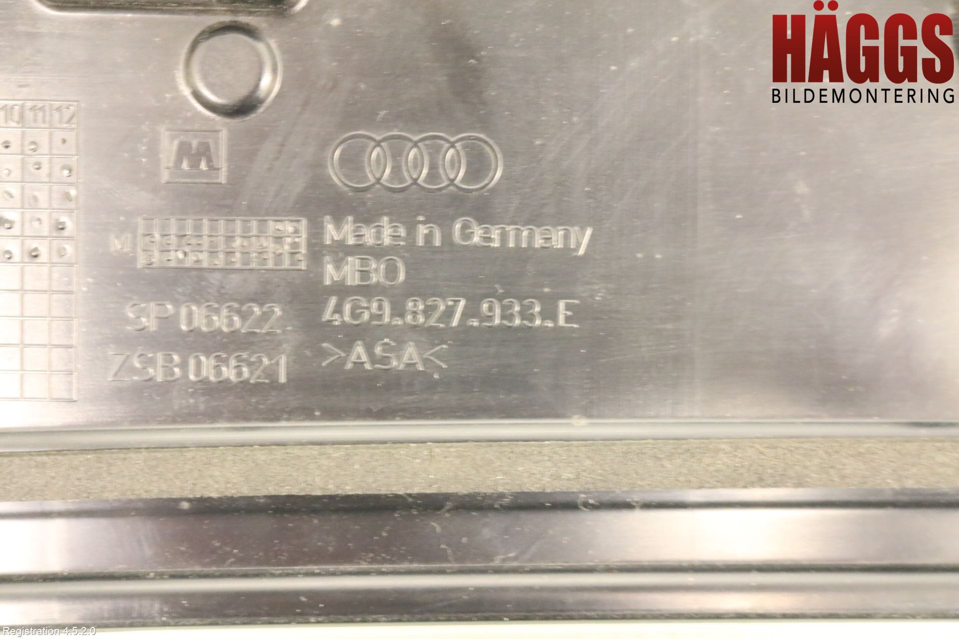 Audi A6 ALLROAD 12-18 Spoiler Baklucka