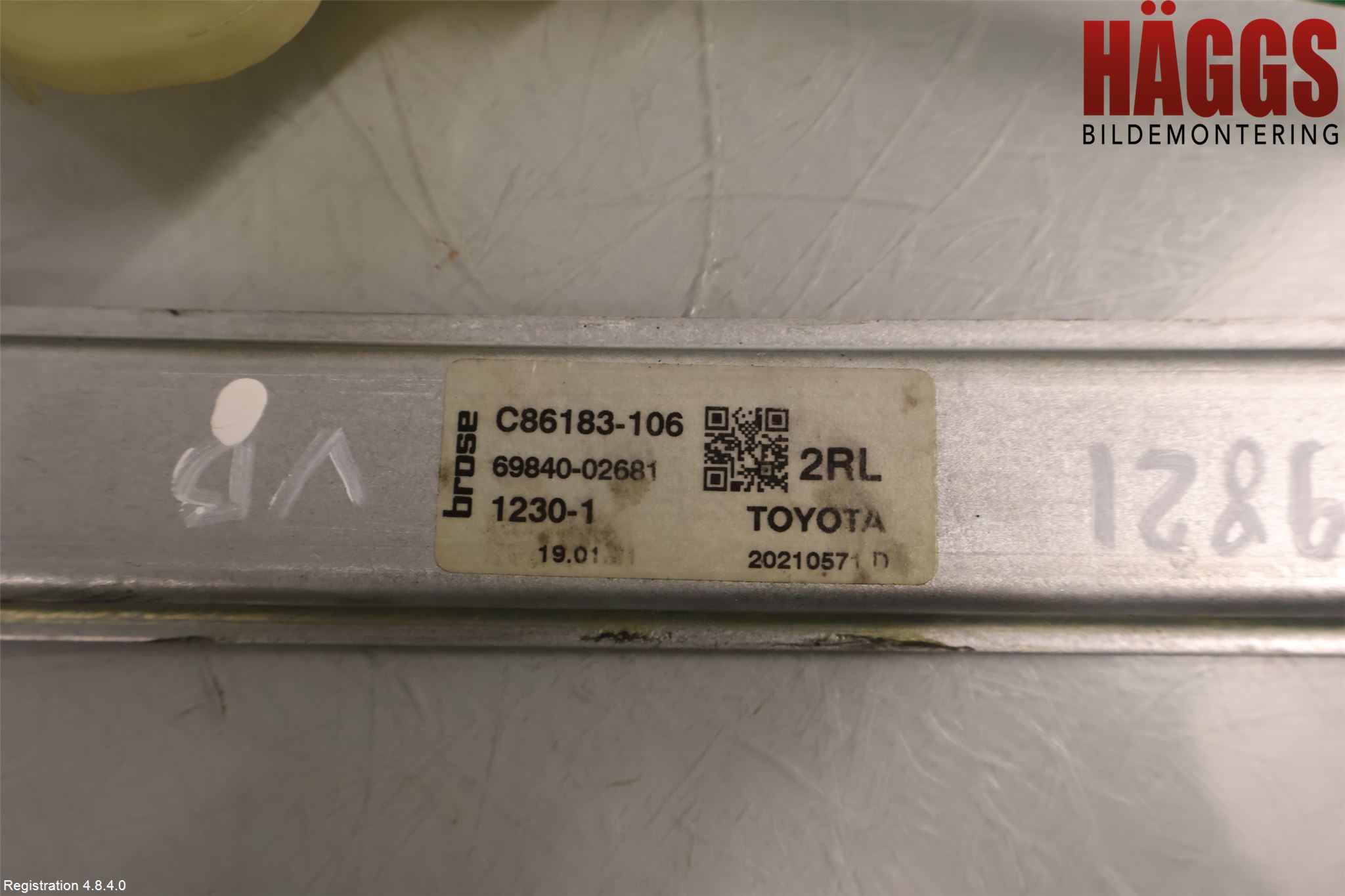 Toyota COROLLA 19- Fönsterhiss El Kompl