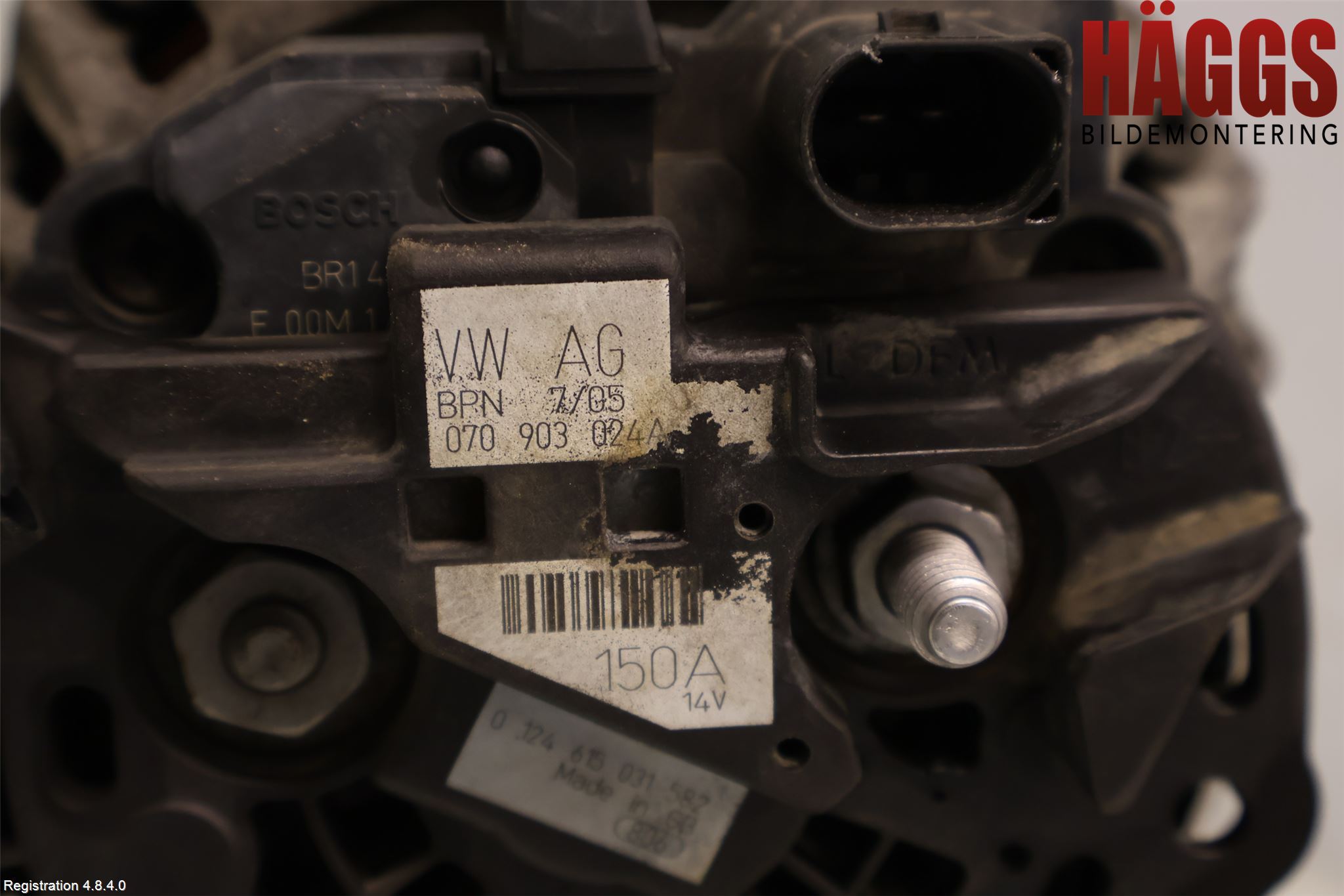 Volkswagen VW TRANSP/CARAVELLE (T5) 04-15 Generator