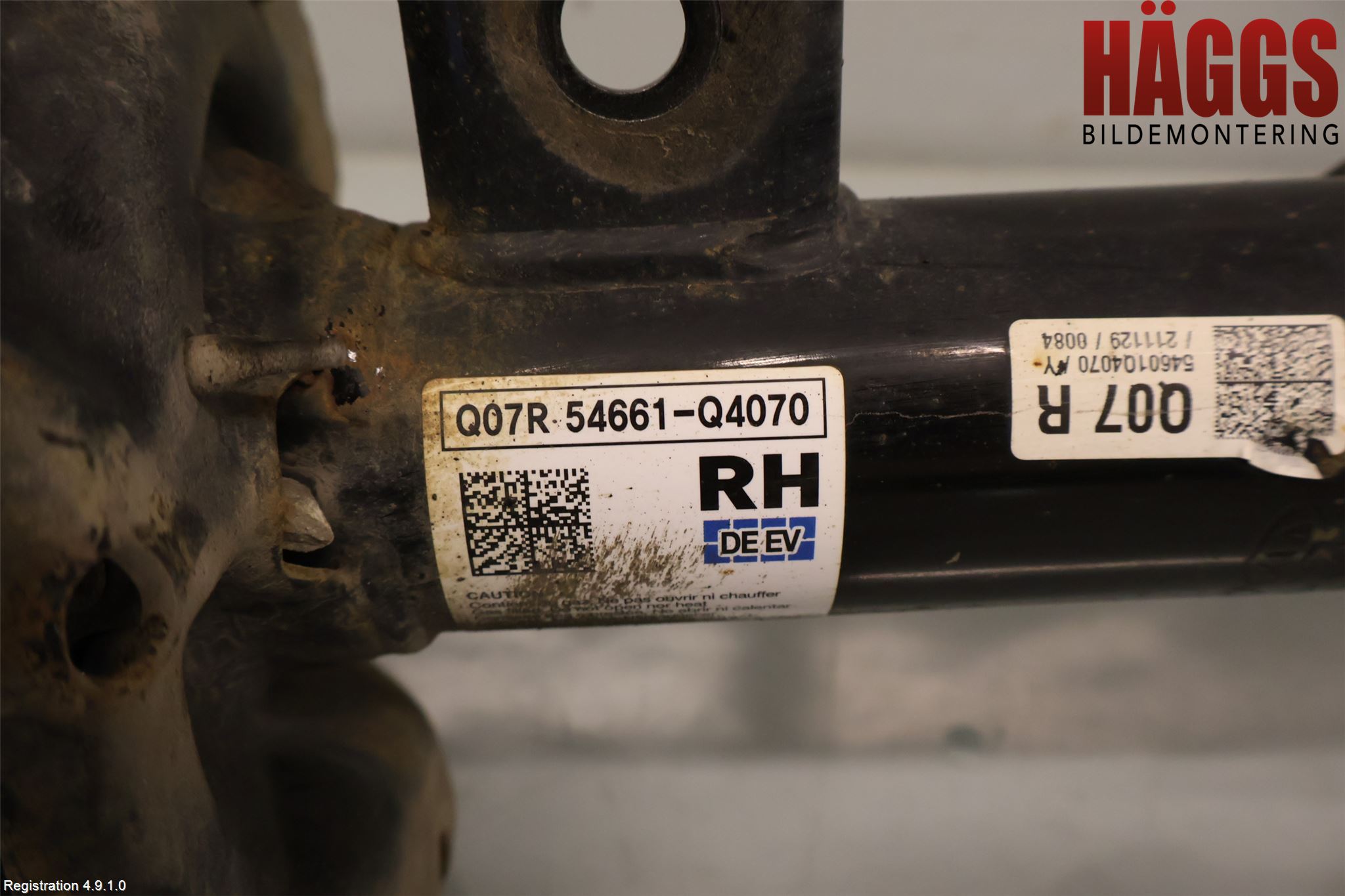 Kia NIRO (DE) 17-22 Fjäderben Fram Höger