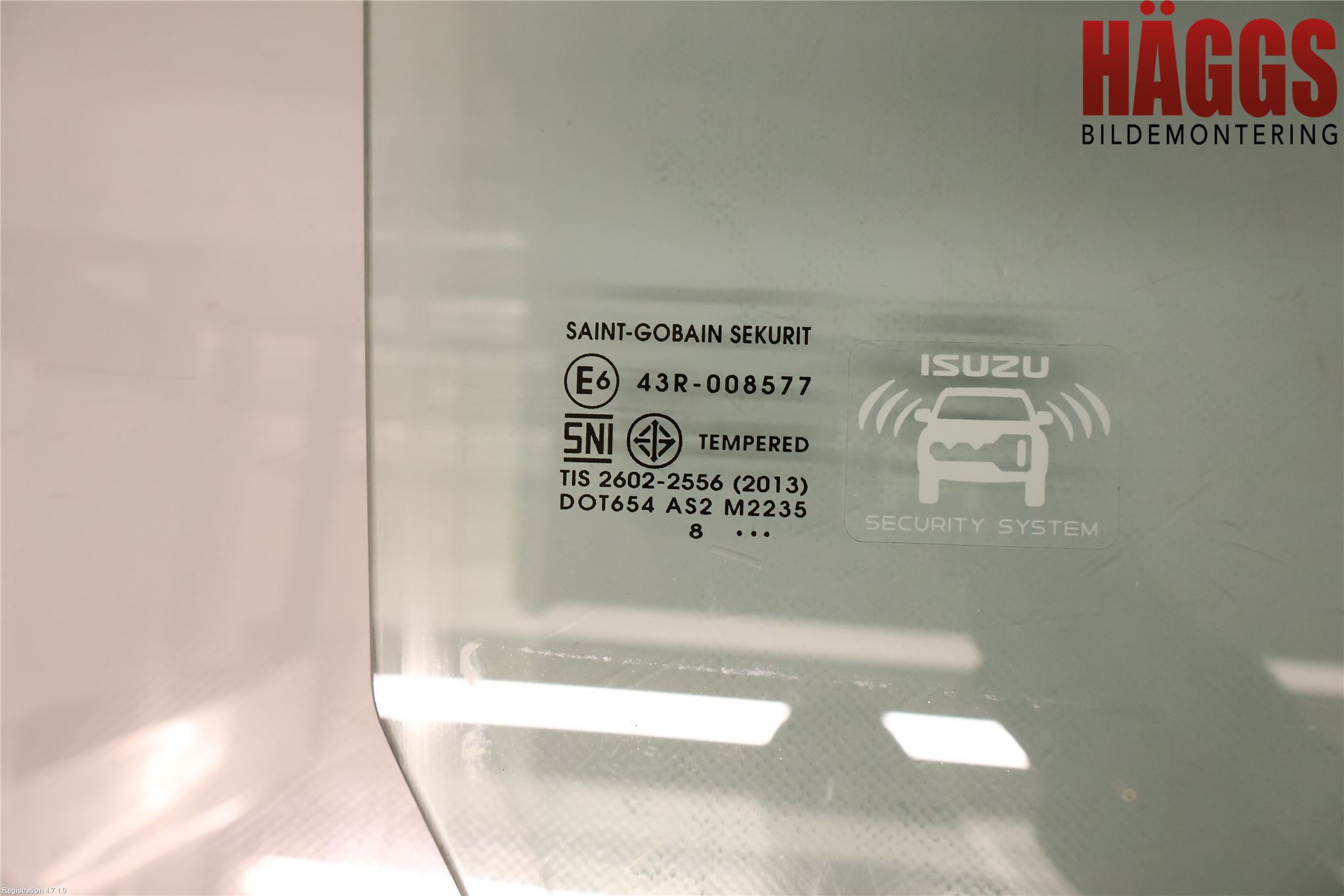 Isuzu D-MAX Dörruta Fram Höger