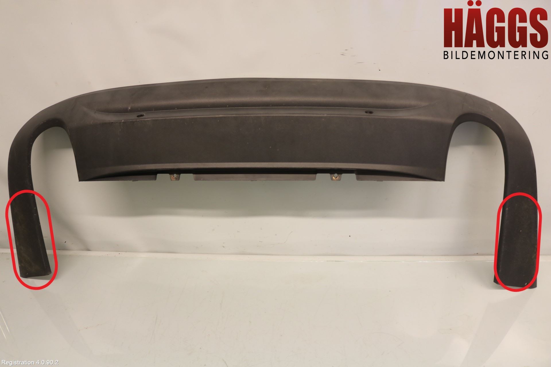 Volvo S60 11-13 Spoiler Bak