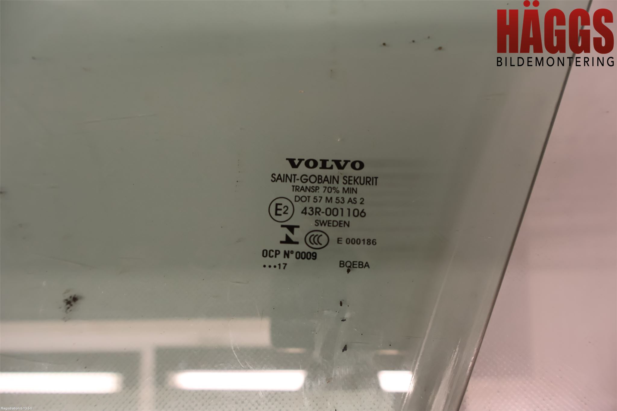 Volvo V90 17->> Dörruta Fram Vänster