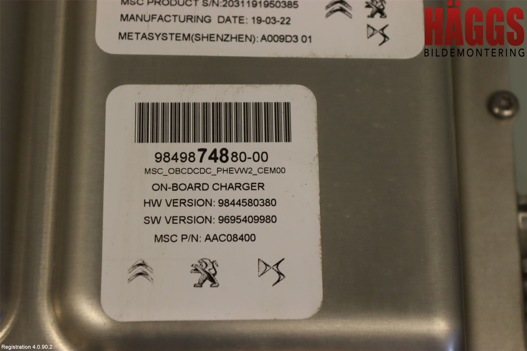 Citroen C5 X CROSSOVER 22- Inverter Hybrid