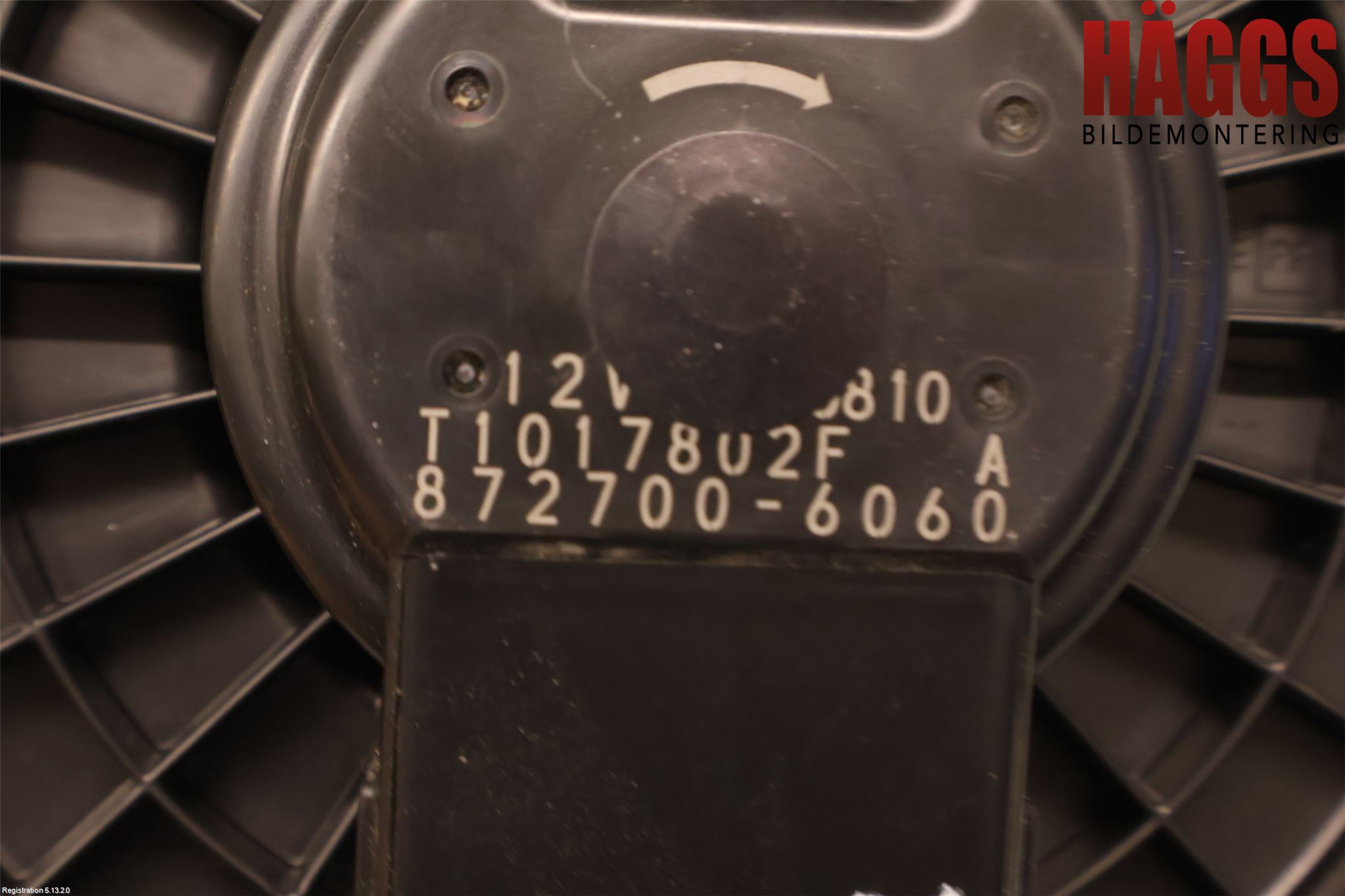 Subaru XV 12-17 Ac Värmefläkt