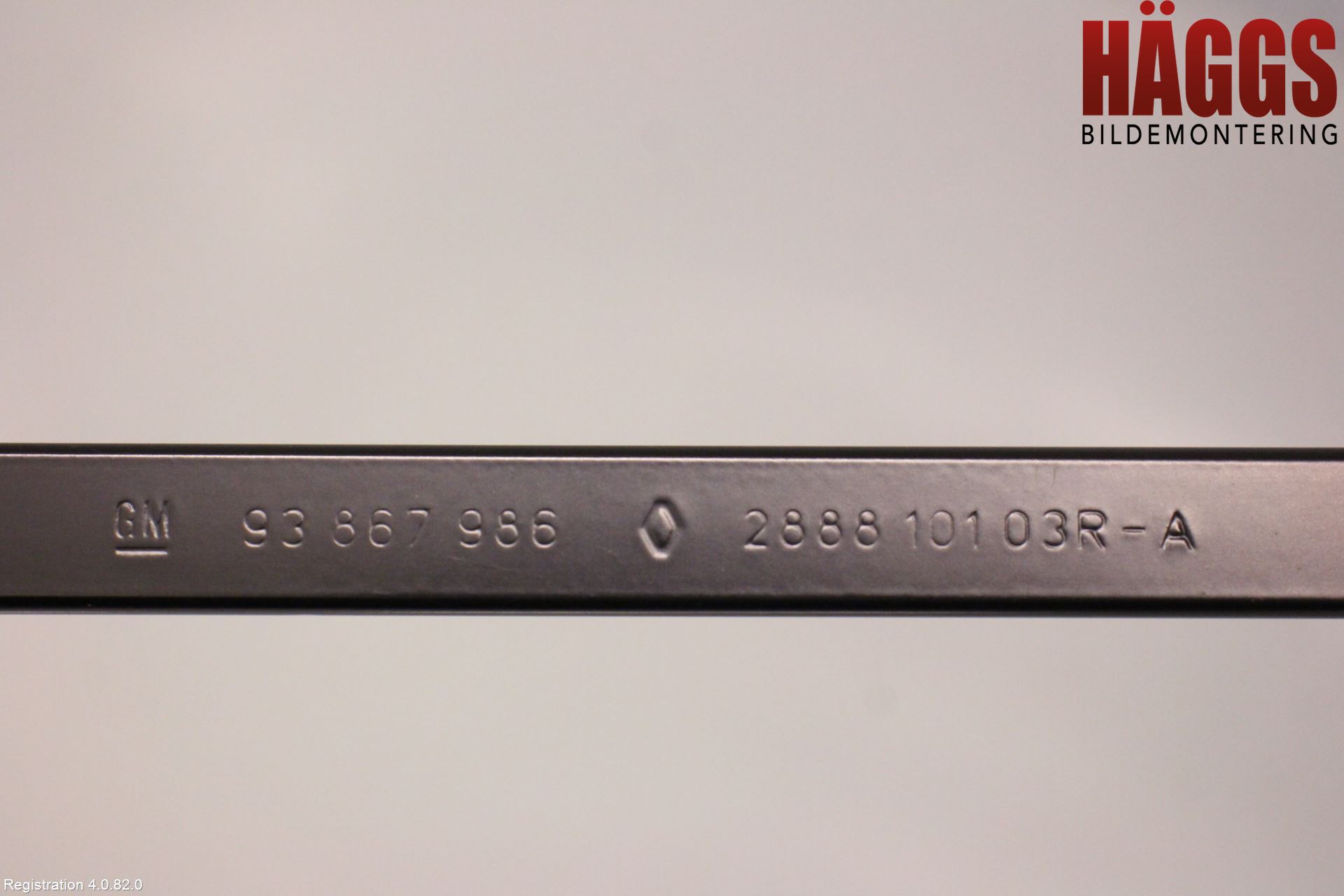 Renault TRAFIC/E-TECH 15- Torkararm Armar Vindruta