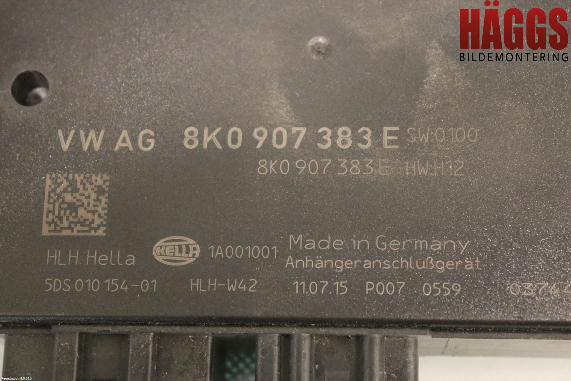 Audi A5 07-16 Styrenhet Dragkrok