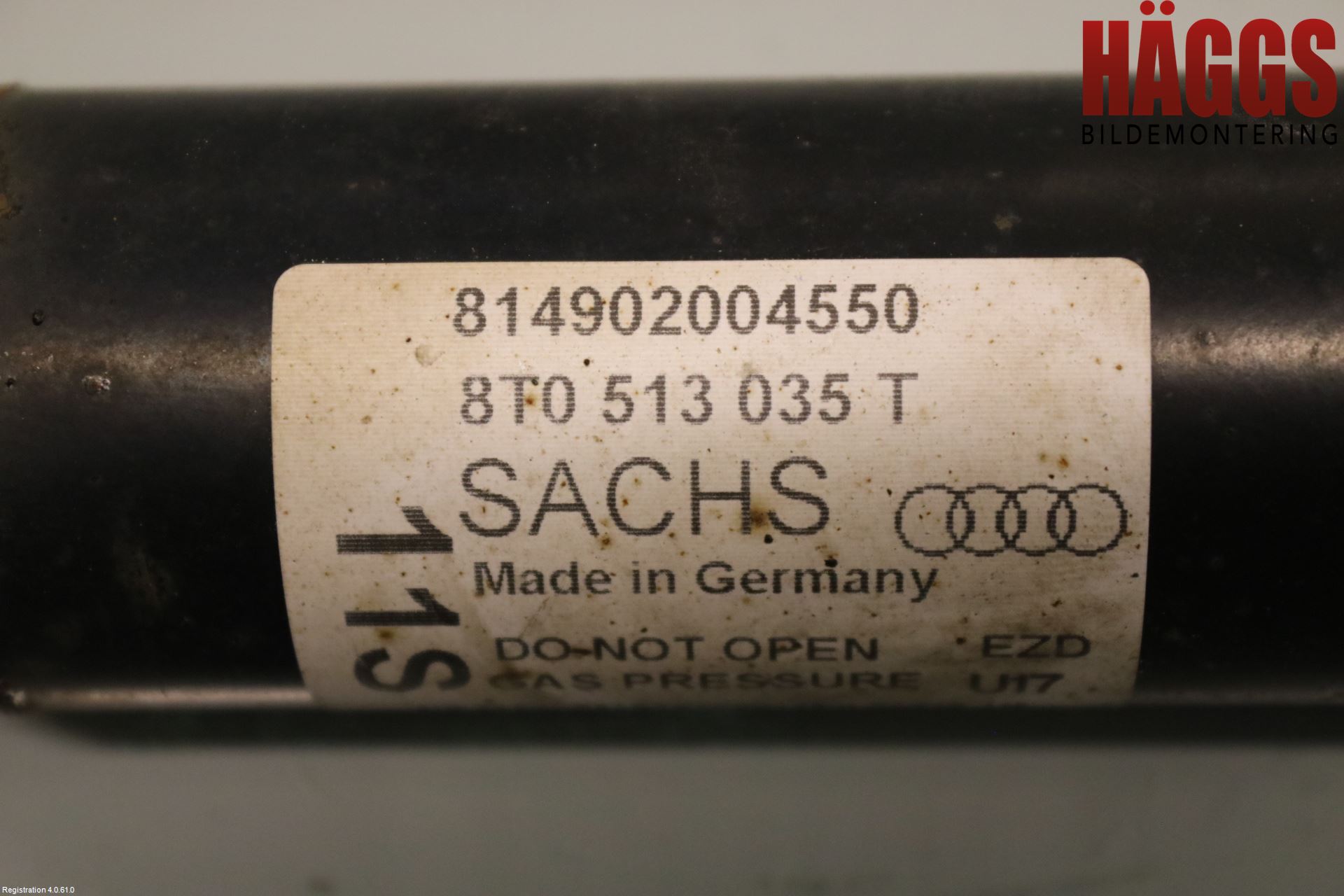 Audi A5 07-16 Stötdämpare Bak