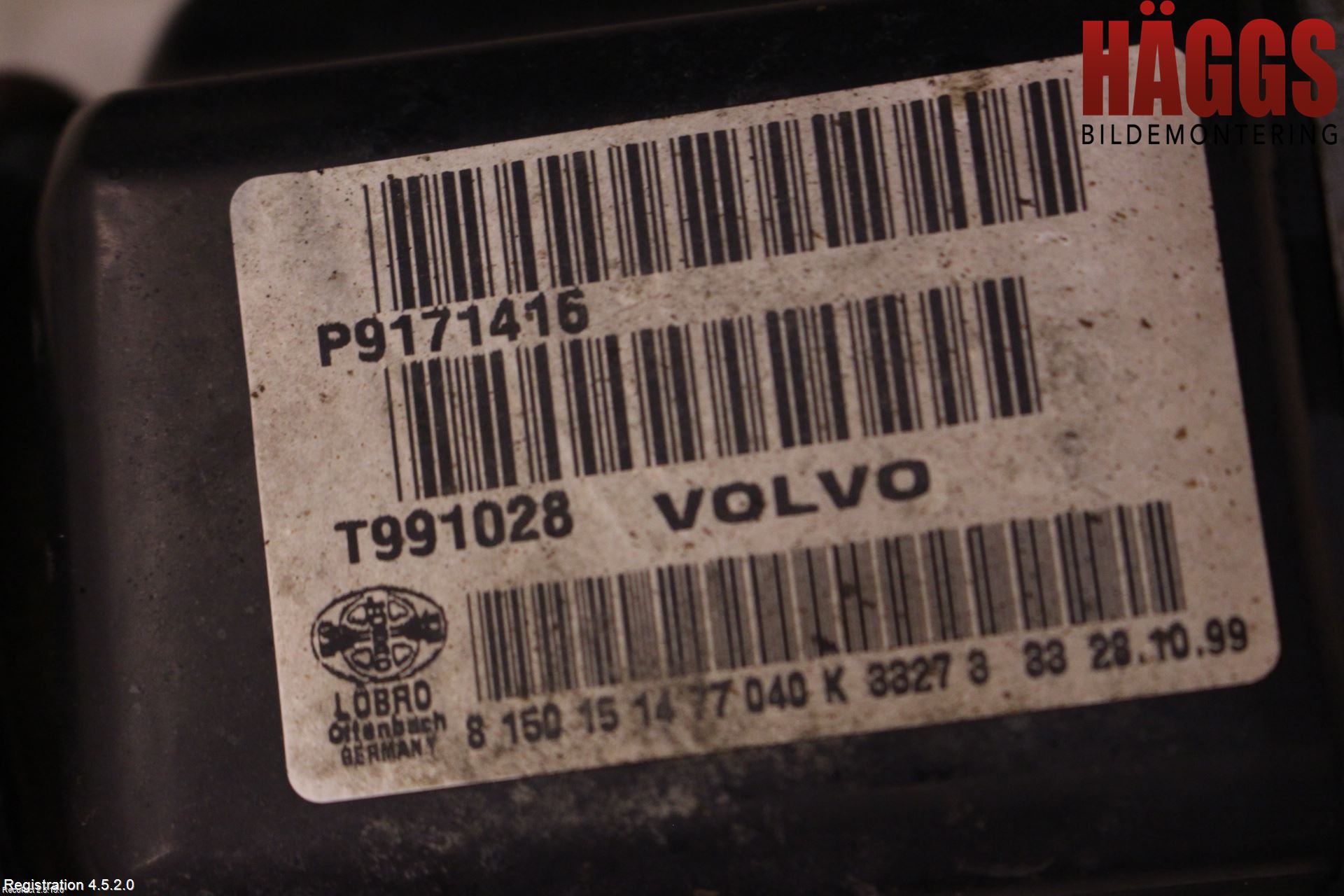 Volvo S80 99-03 Drivaxel Fram Höger