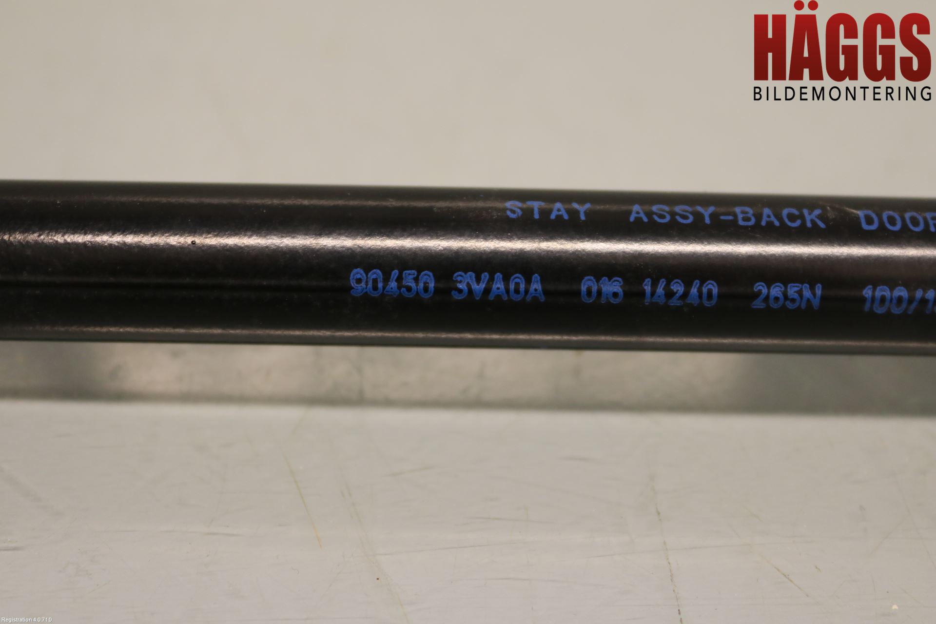 Nissan NOTE E12 14-20 Gasfjäder Baklucka