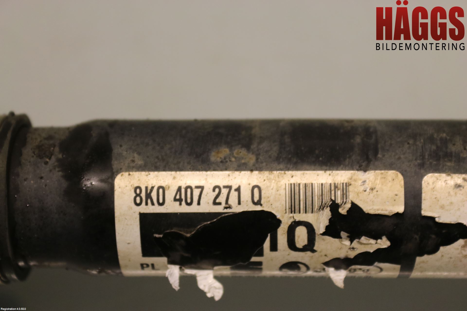Audi A4/S4 08-11 Drivaxel Fram Vänster