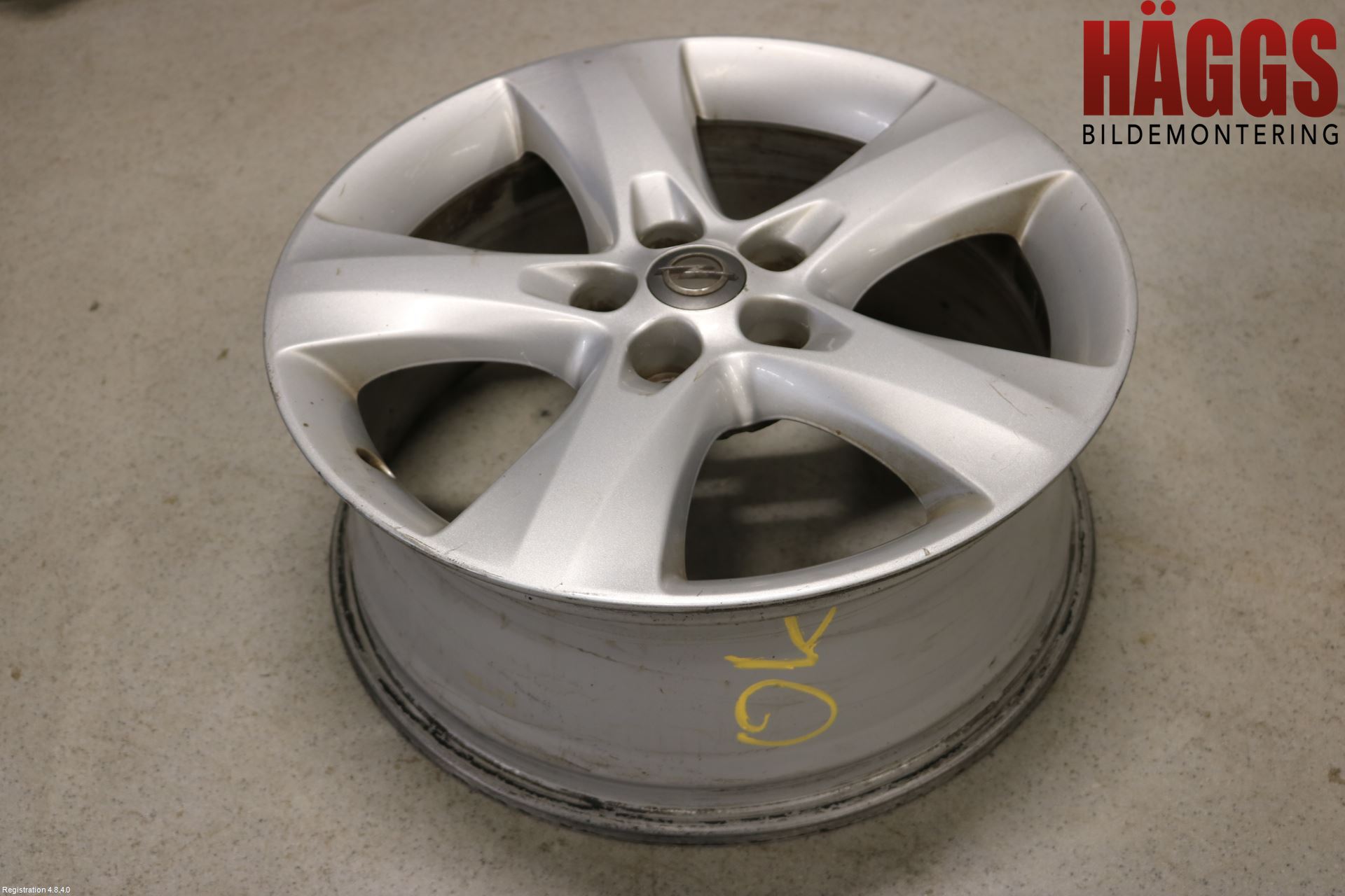 Opel ASTRA J 10-15 Fälg Aluminium