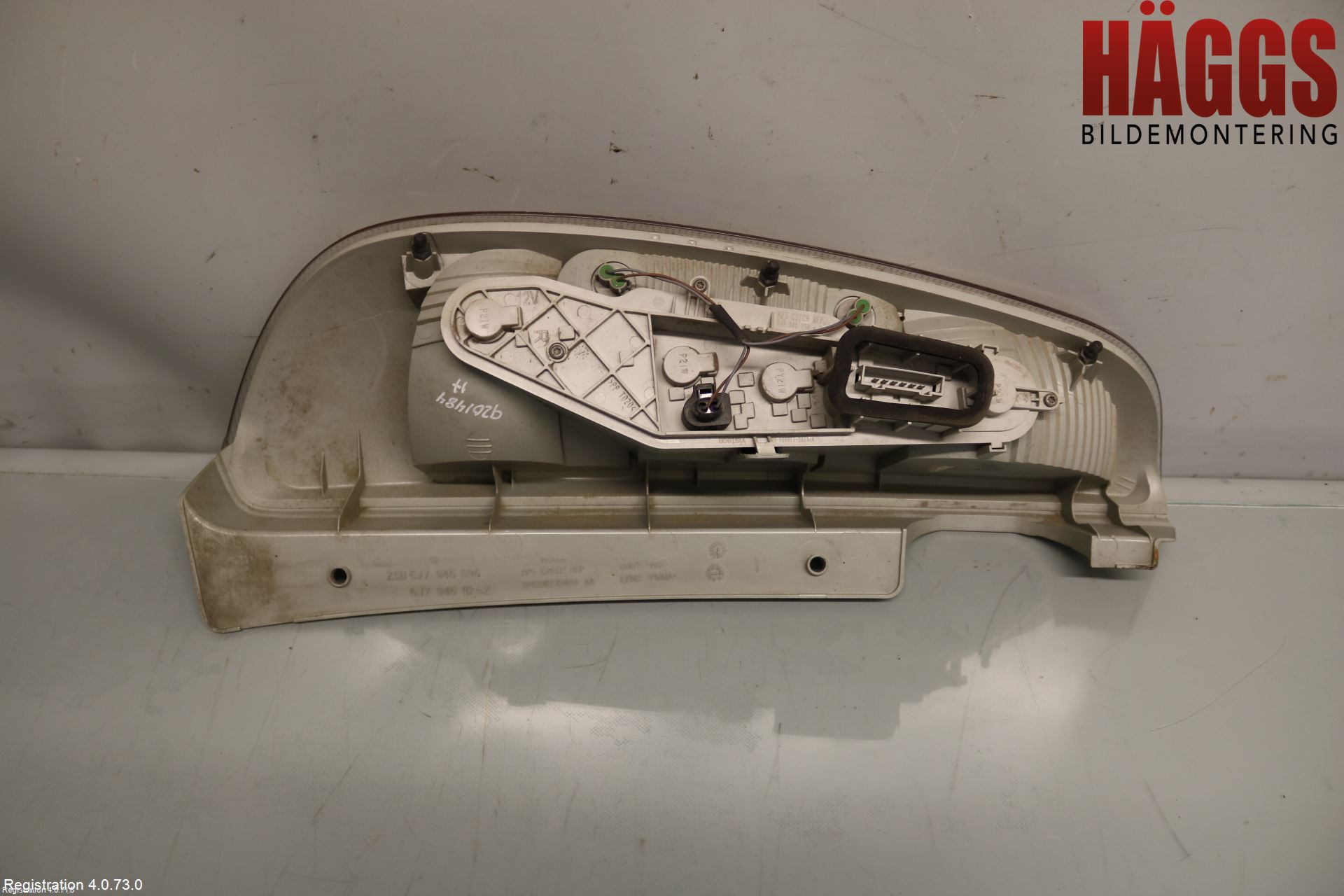 Skoda PRAKTIK Bakljus Höger