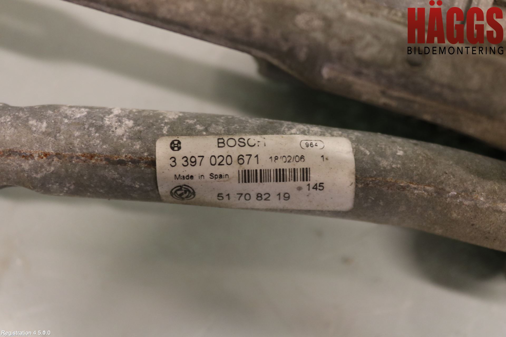 Fiat CROMA 06-11 Torkarmotor Vindruta