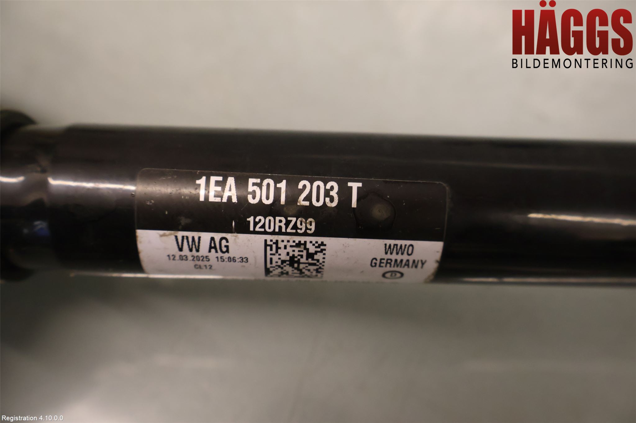Skoda ENYAQ iV 21- Drivaxel Bak Vänster