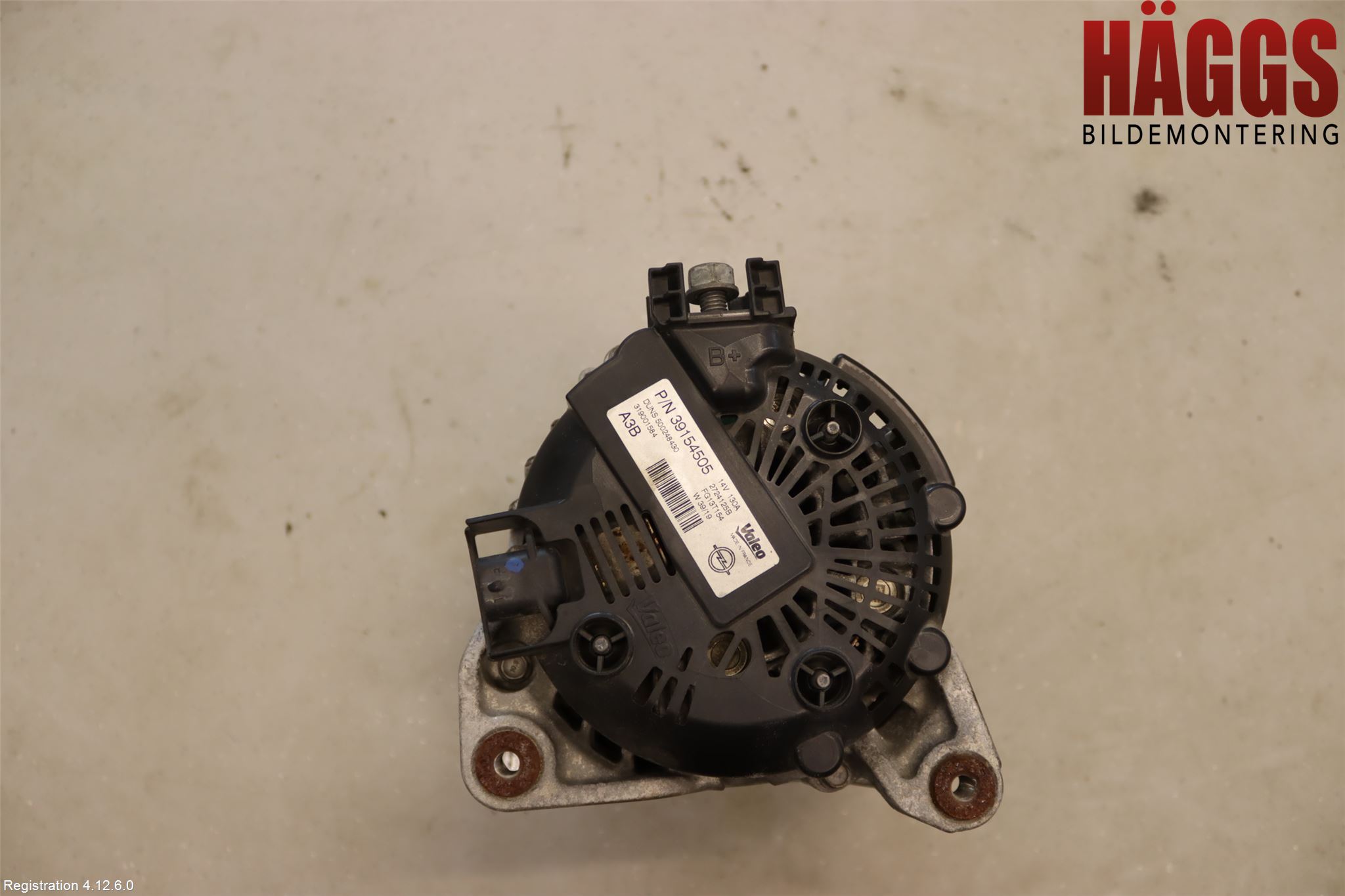 Opel ASTRA K 16-22 Generator