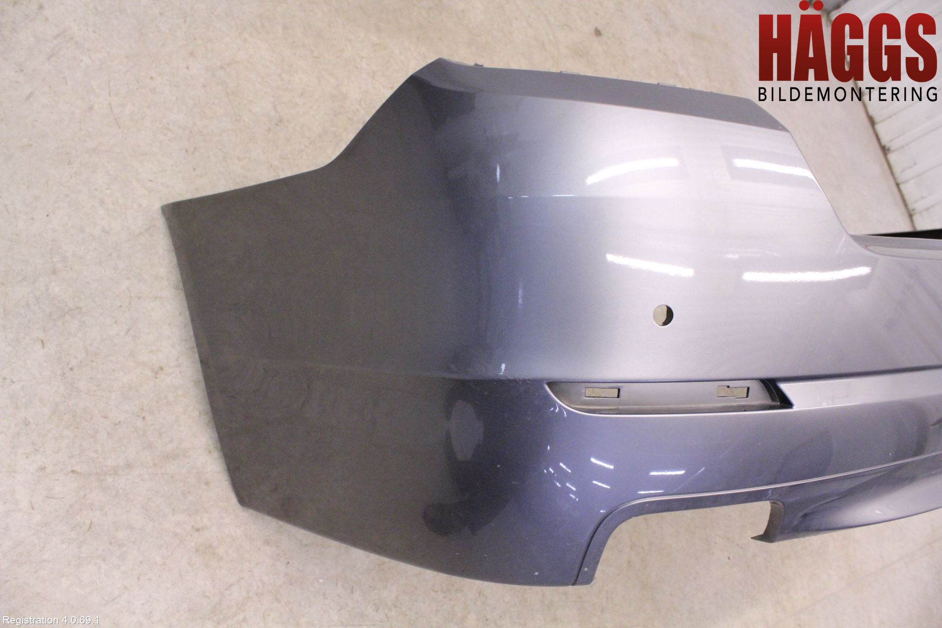 BMW 5 F10/F11/F18 09-17 Stötfångarbeklädnad Bak