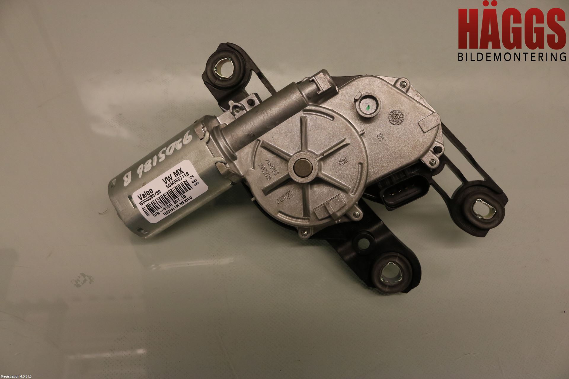 Volkswagen VW TIGUAN ALLSPACE 18- Torkarmotor Baklucka