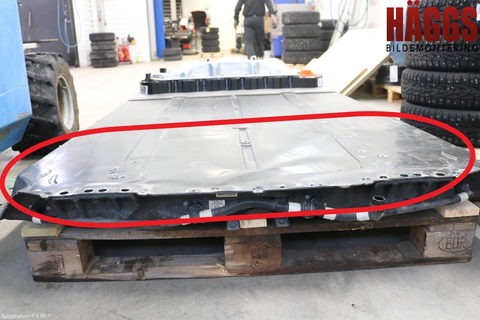Tesla MODEL 3 17- Batteri Högspänning