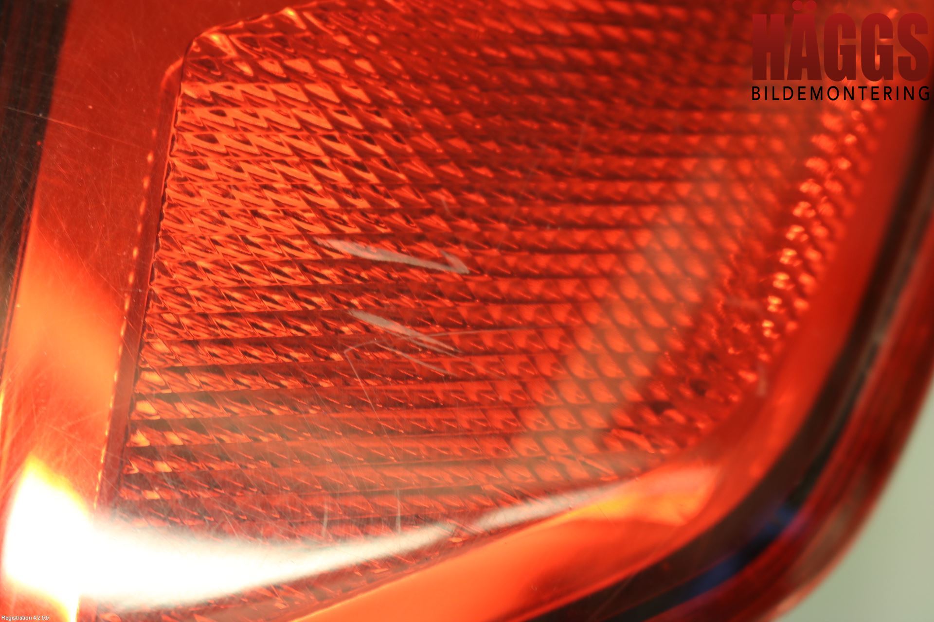 Nissan QASHQAI 14-17 Bakljus Lucka Hö