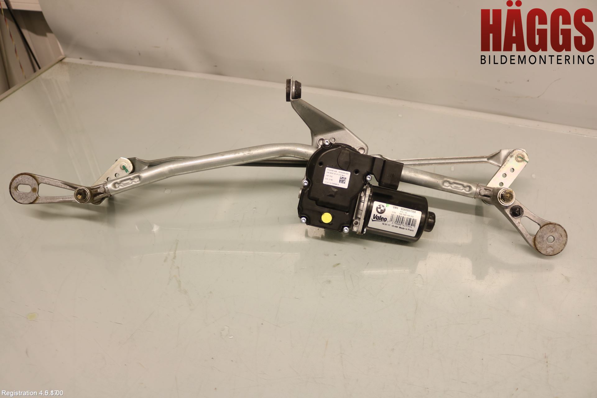 BMW 5 G30/G31/F90 17-23 Torkarmotor Vindruta