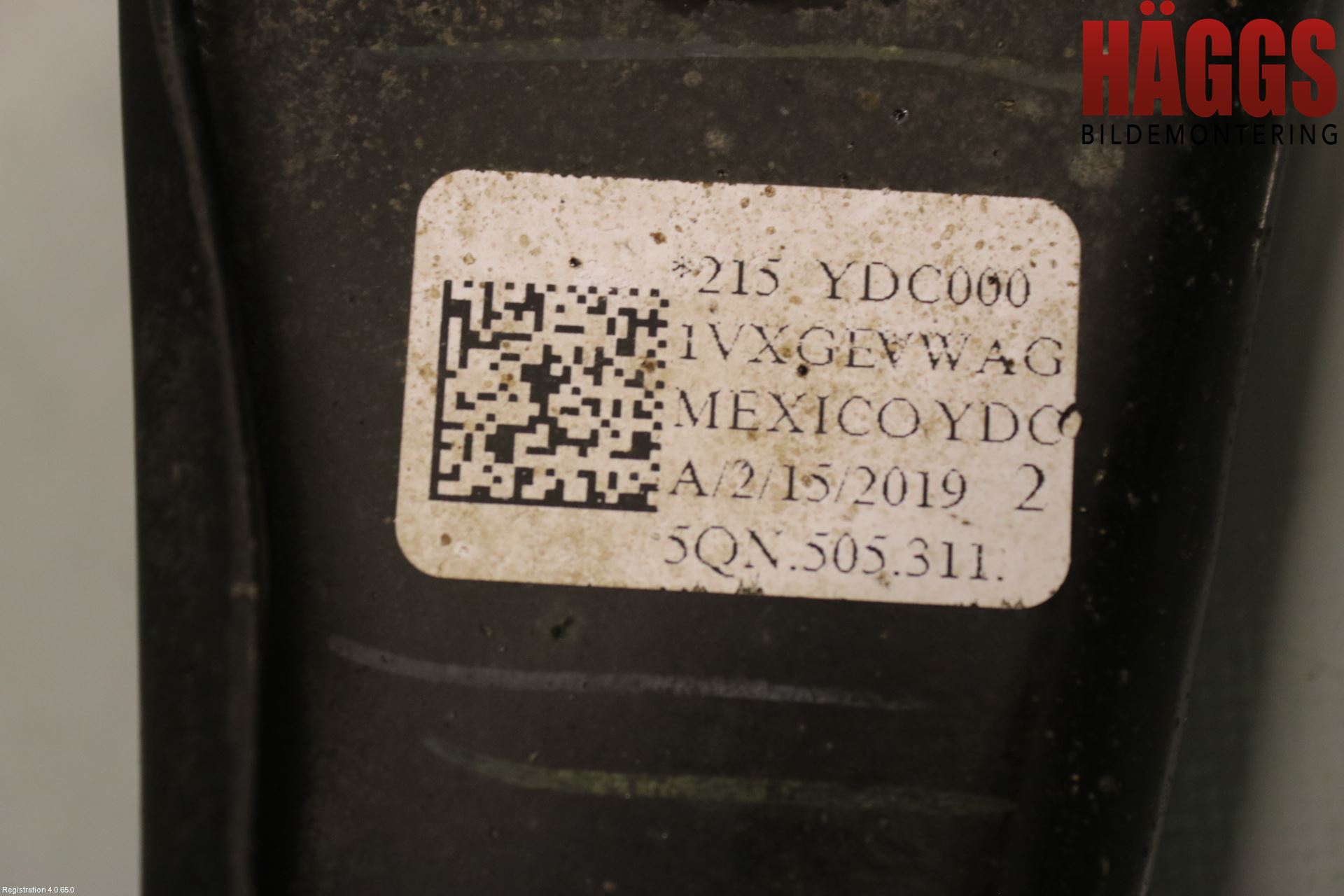 Volkswagen VW TIGUAN 16-24 Bärarm Bak Vänster