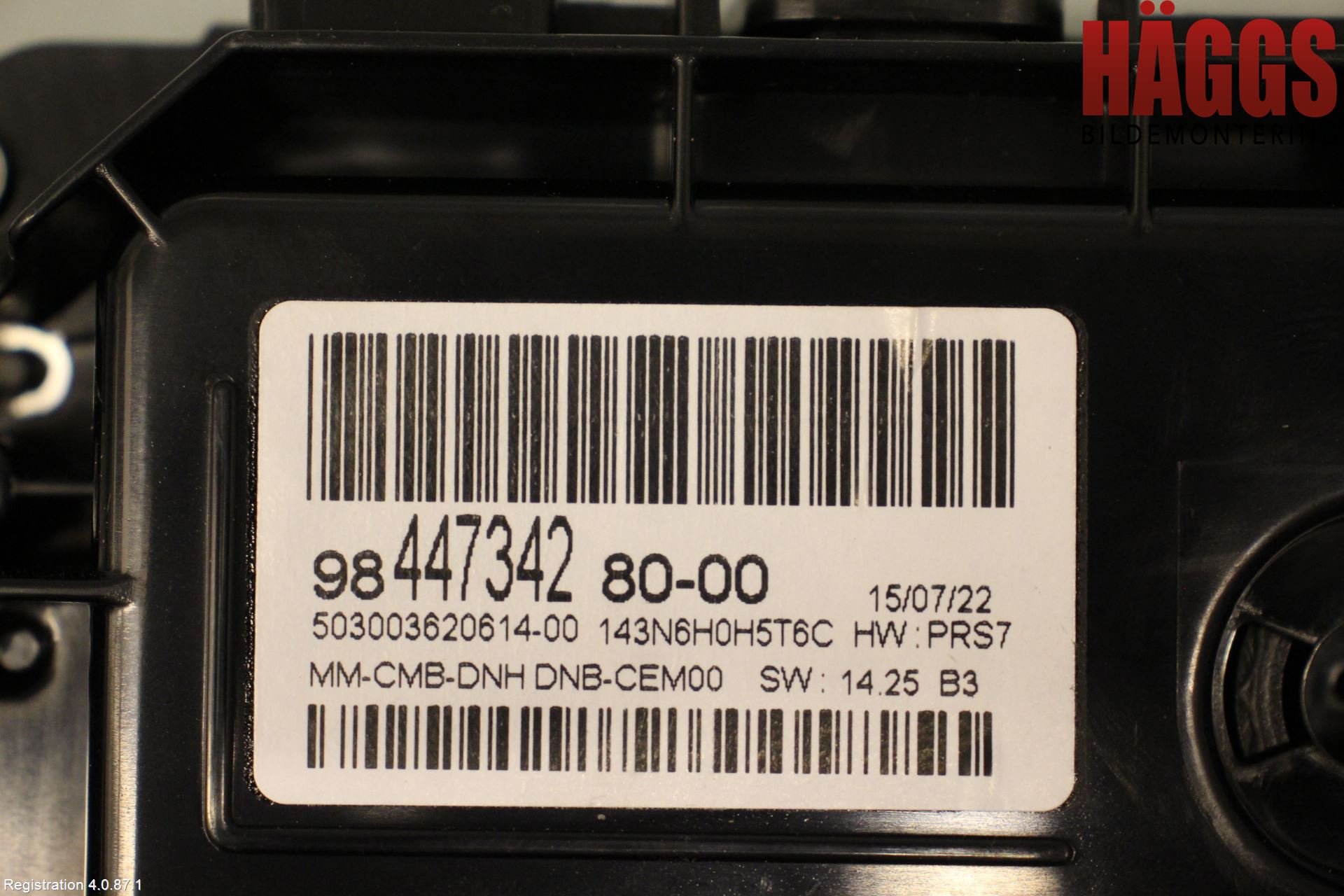 Peugeot 508 19- Instrument Komb