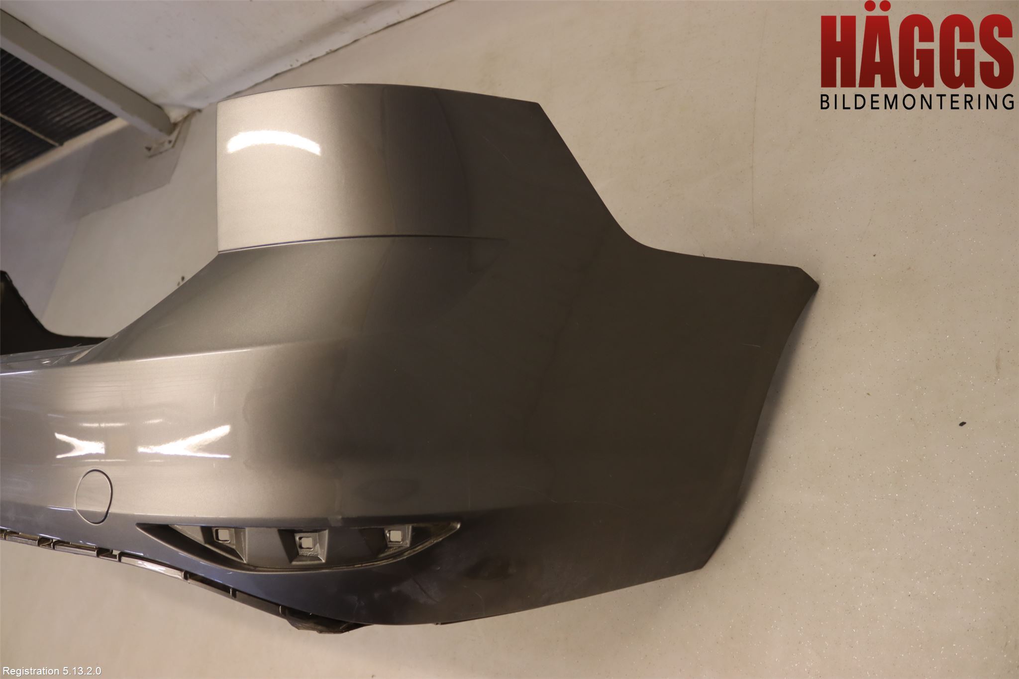 Volkswagen VW GOLF / E-GOLF VII 13-20 Stötfångarbeklädnad Bak