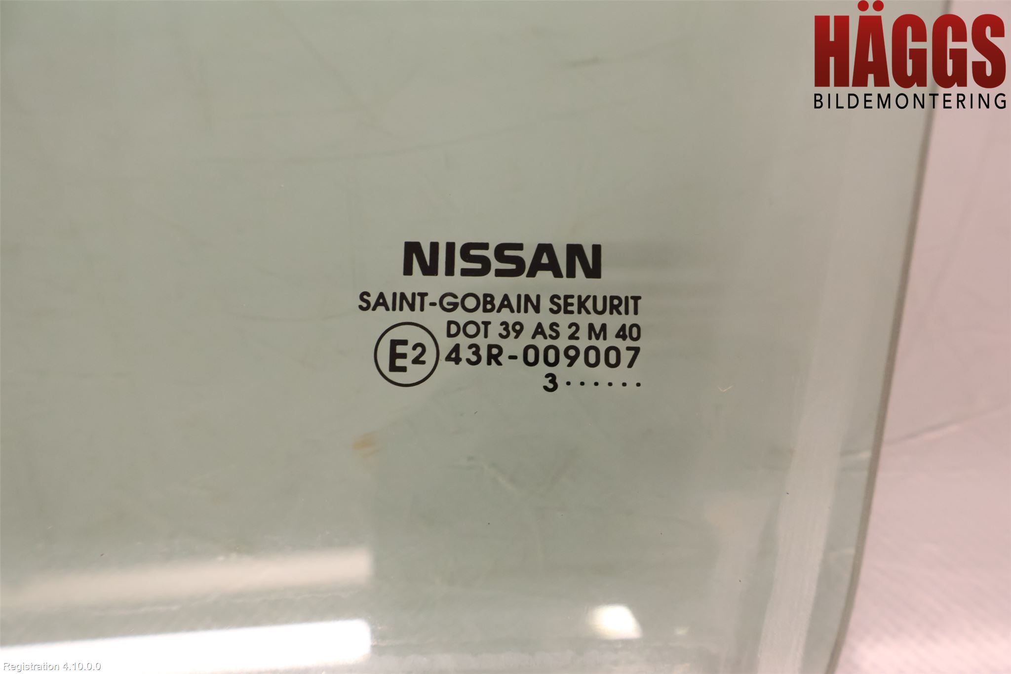 Nissan LEAF 11-17 Dörruta Fram Vänster
