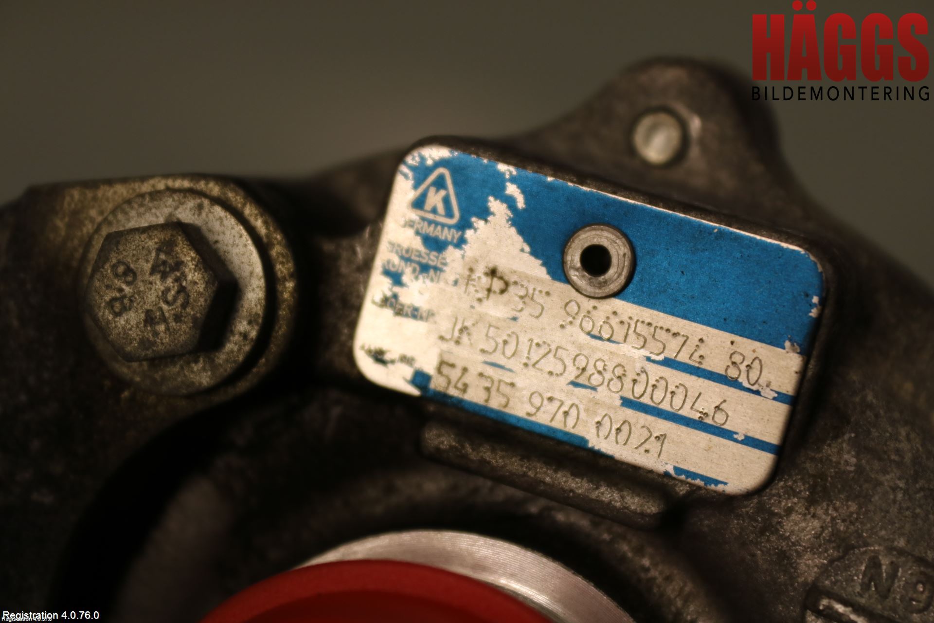 Citroen NEMO Turboaggregat