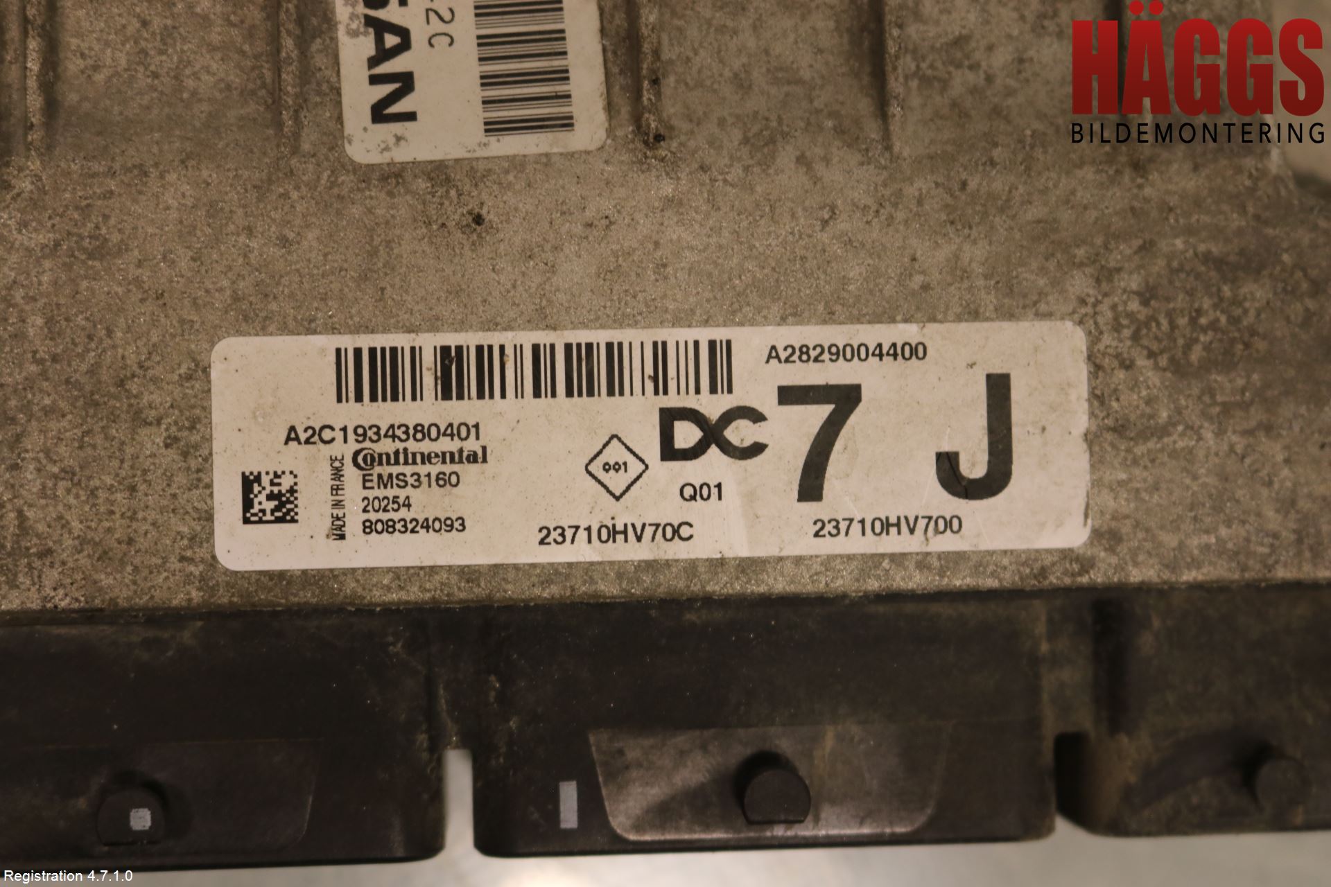 Nissan QASHQAI 17-21 Styrenhet Insprut Bensin