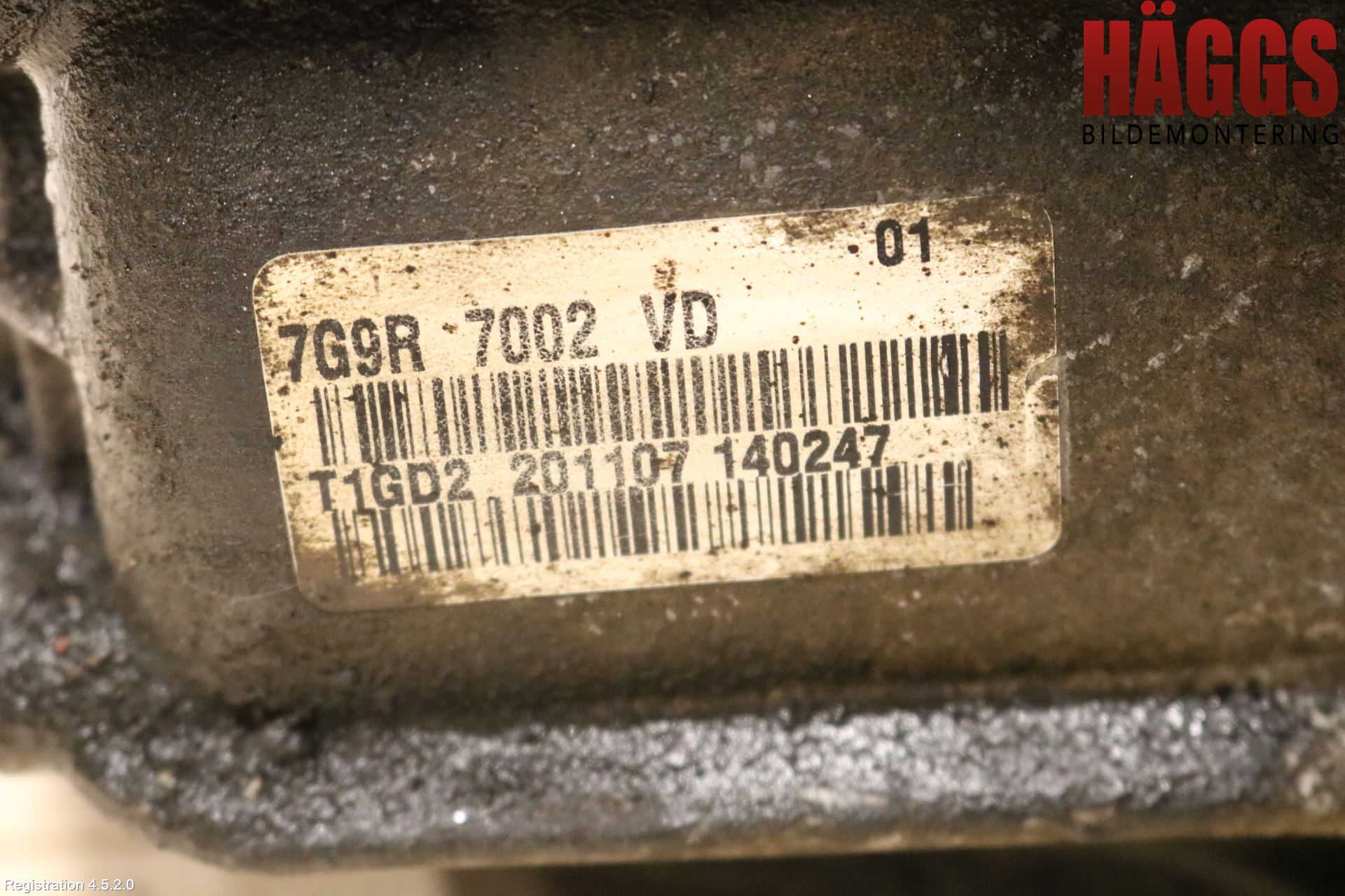 Volvo V70 08-13 Växellåda Man 5 Vxl