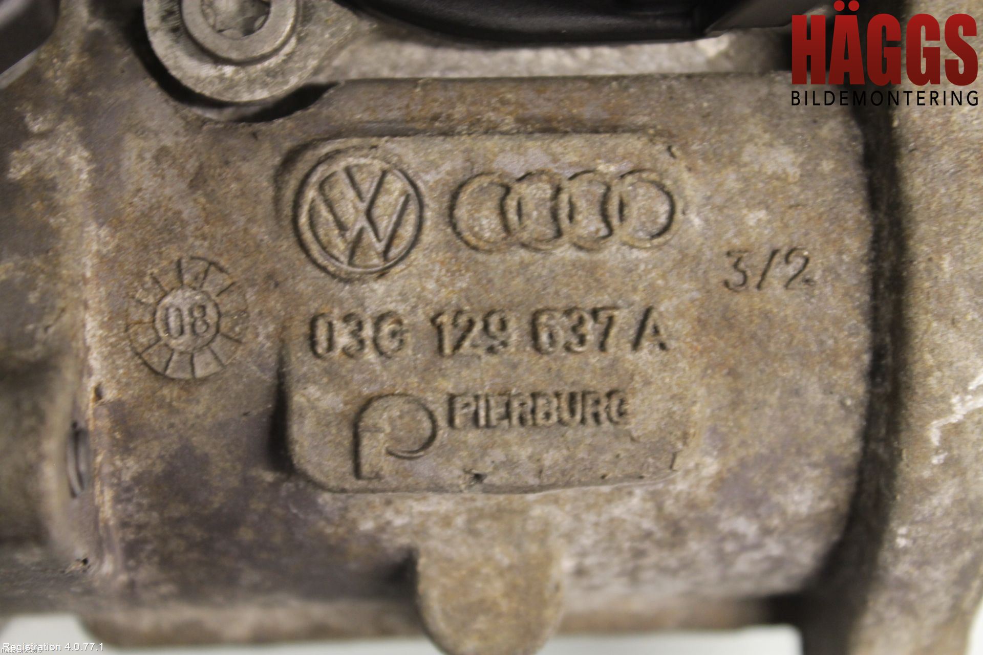 Volkswagen VW CADDY      04-10 Injspjällhus